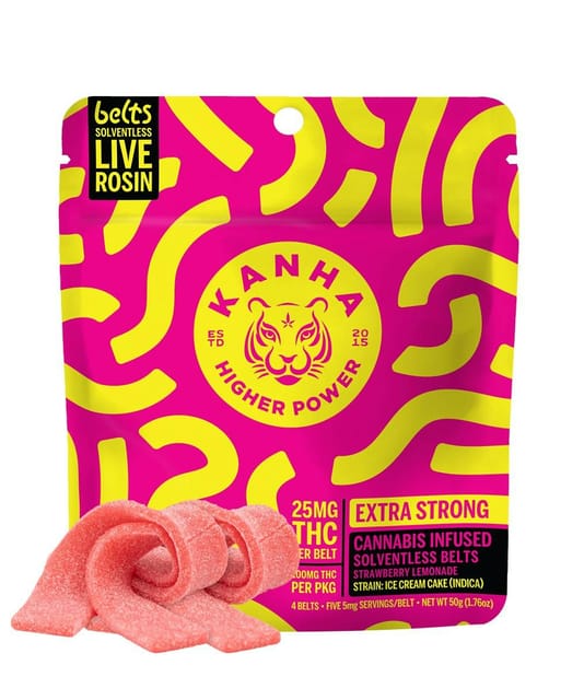 KANHA: Strawberry Lemonade Sour Belts Nano