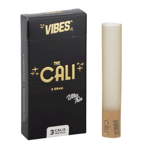 THE CALI - Ultra Thin 3 gram Tubes (3 Pack of Papers)