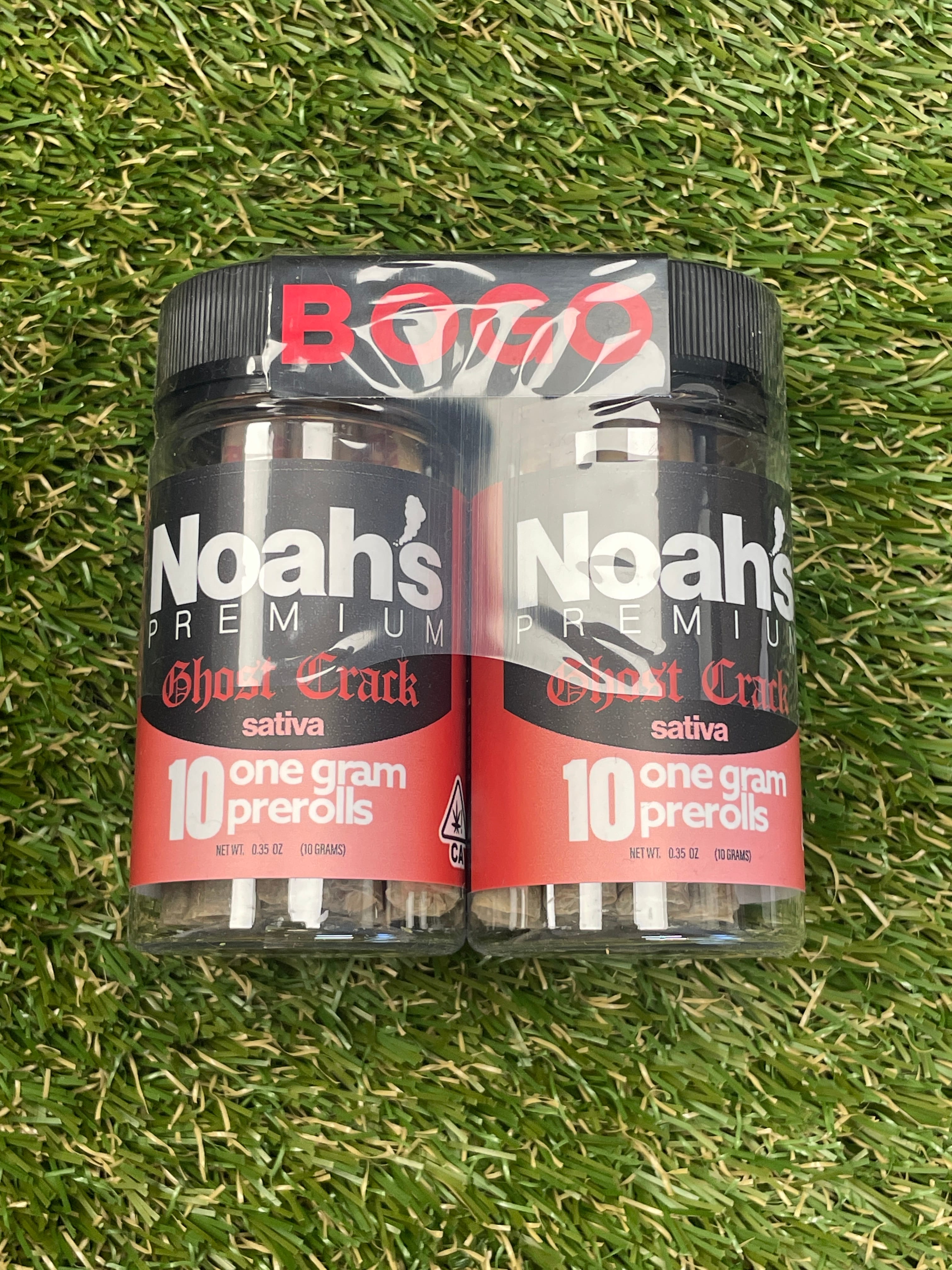 SATIVA 2 10PK 1G - NOAH'S PREMIUM -  - $40 - Pre-Roll Flower