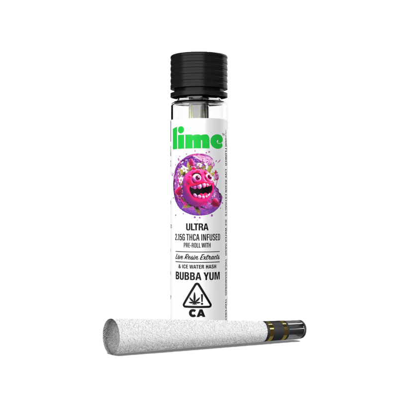 Bubba Yum 2.15G Ultra Infused Preroll - Lime Brand -  - $17.85 - Pre-Rolls