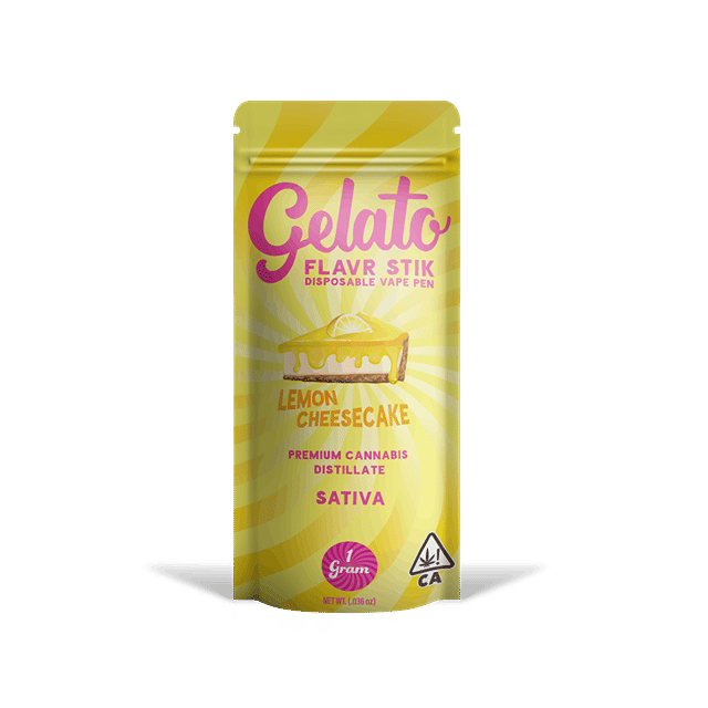 Gelato AIO | 1g - Lemon Cheesecake - Disposable - Sativa