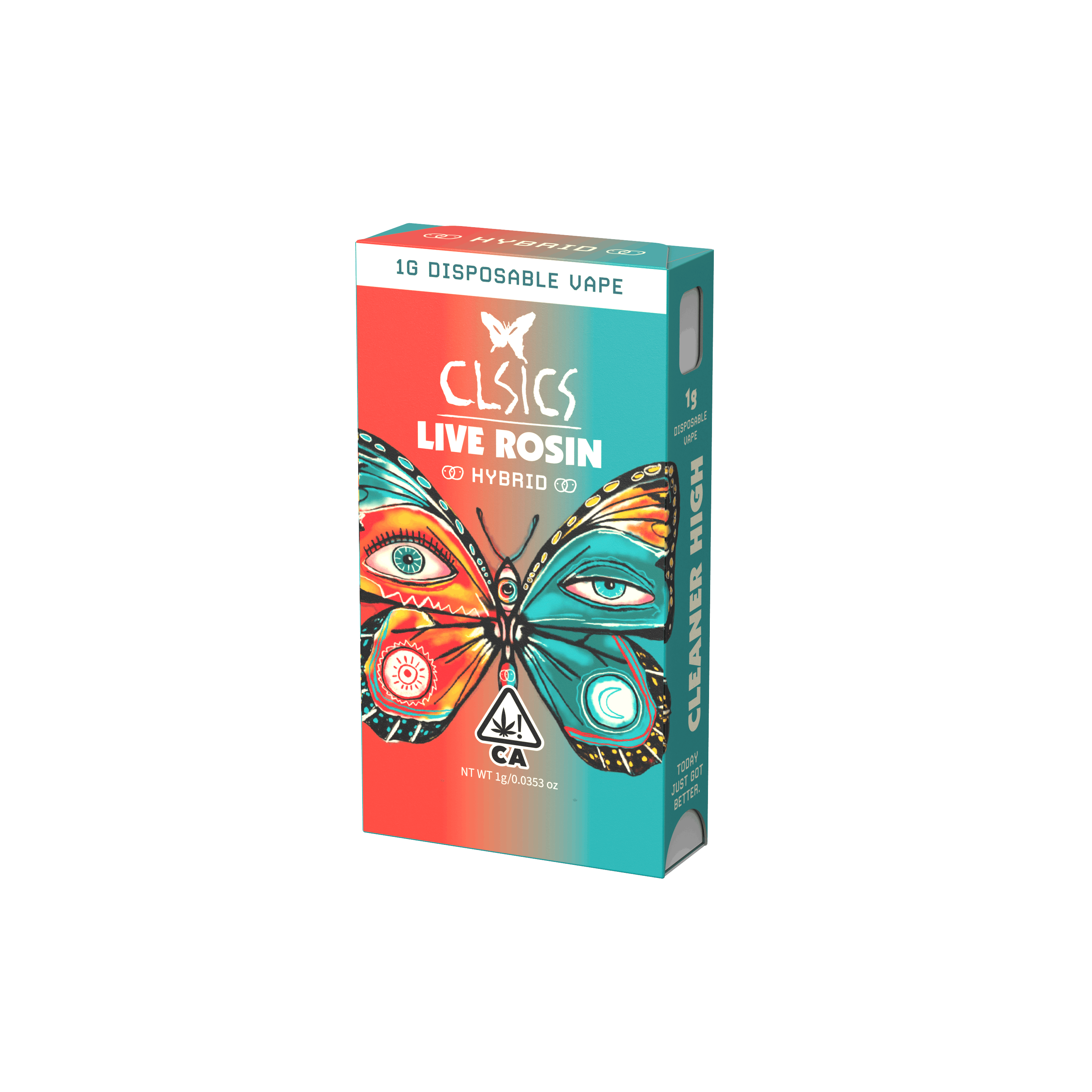 Tropicana Punch (H) - LIVE ROSIN ALL IN ONE VAPE 1g - CLSICS Rosin & Rosin Infused Pre Rolls -  - $50.99 - Vape