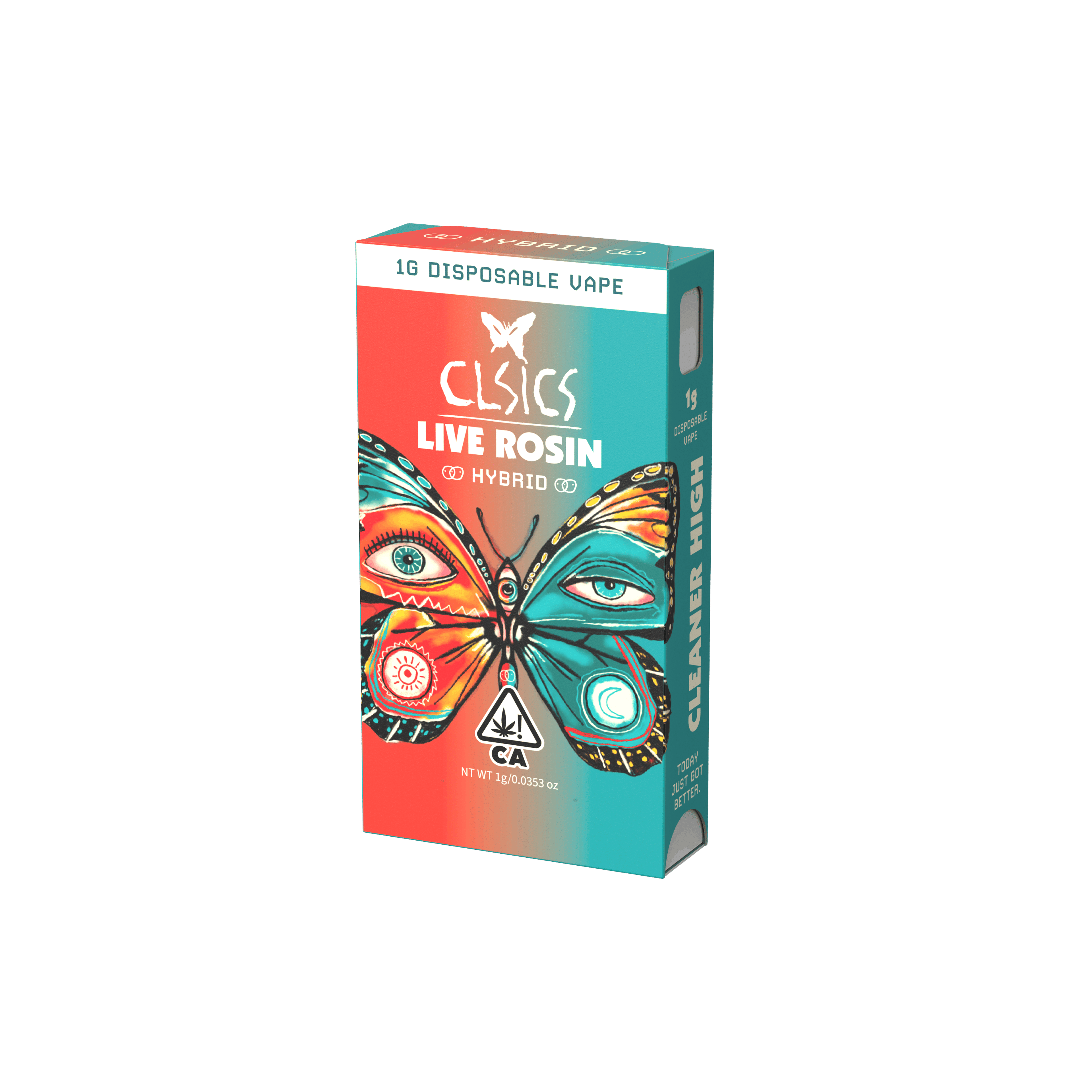 Tropicana Punch (H) - LIVE ROSIN ALL IN ONE VAPE 1g - CLSICS Rosin & Rosin Infused Pre Rolls - - $50.99 - Vape