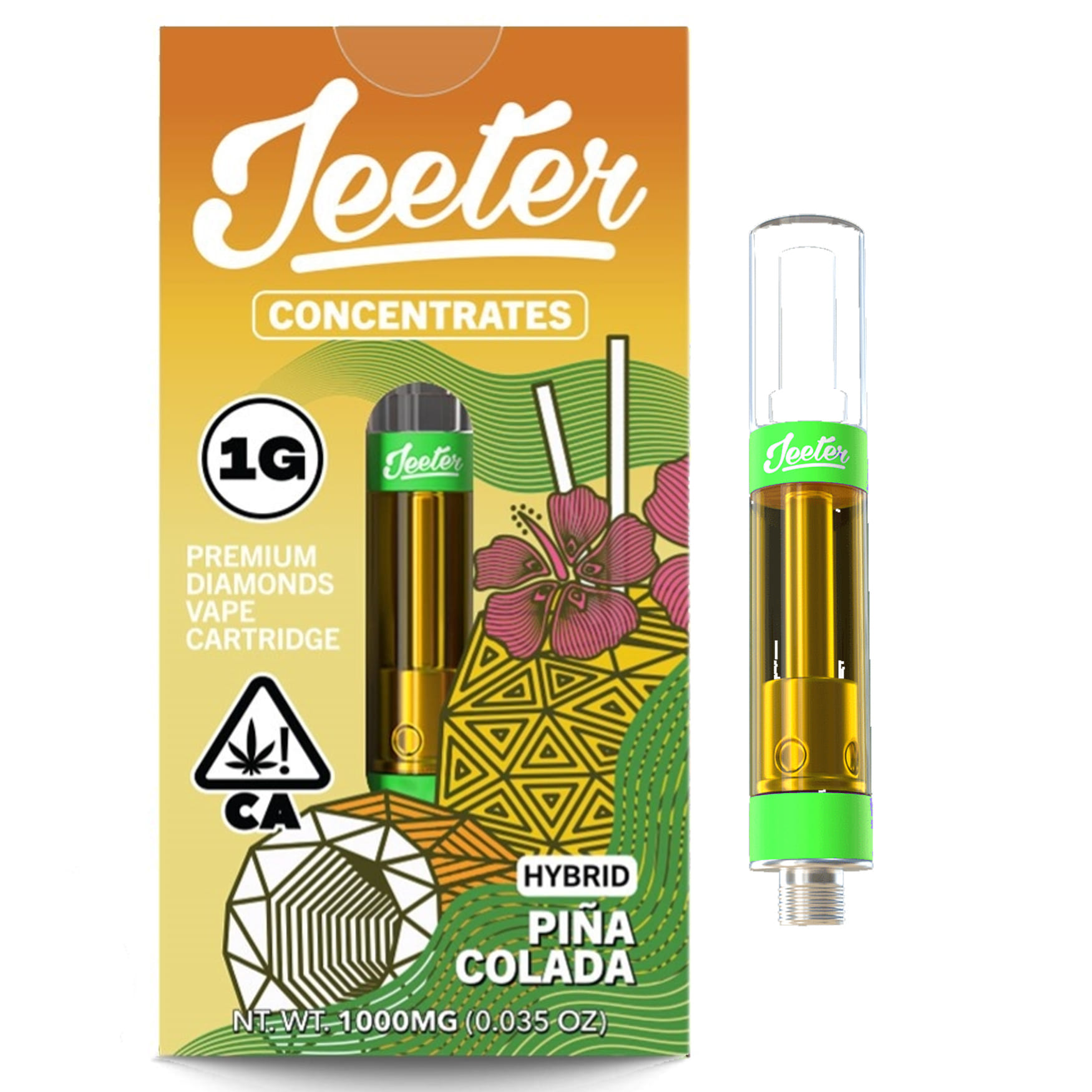 Pina Colada (H) 1g Juice - Jeeter - Pina Colada (H) - $28 - Vape Cartridge