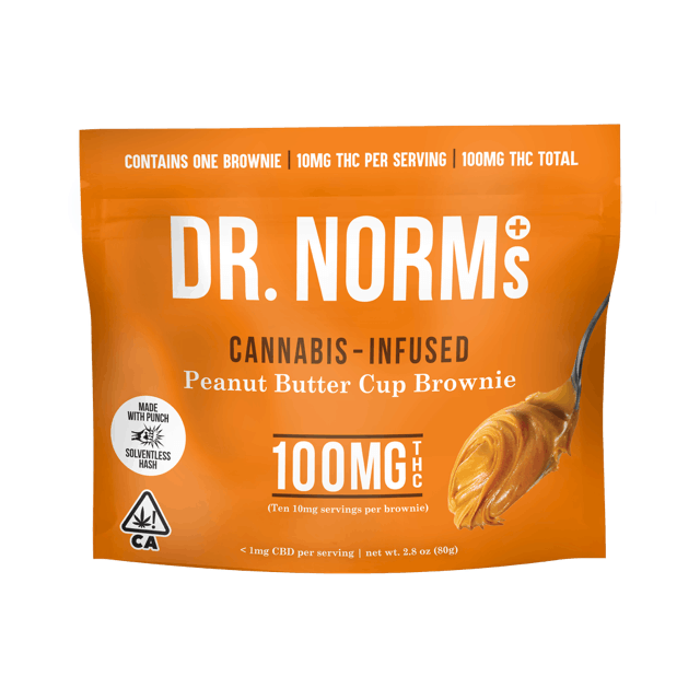 Solventless Peanut Butter Cup Brownie - Dr Norms -  - $15.85 - Edibles