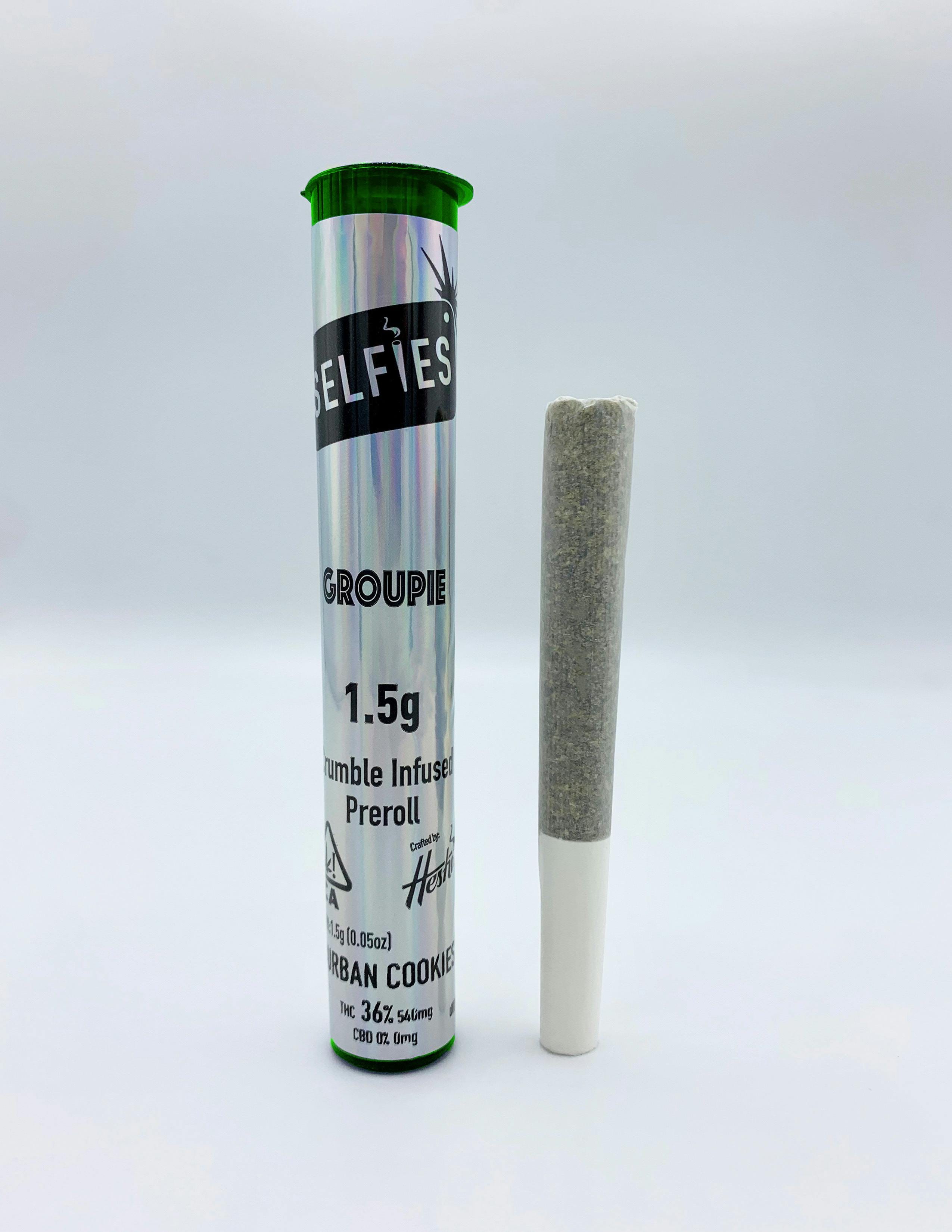 Durban Cookies - Groupie Infused - Pre-Roll - SELFiES - 1.5g (Single) - $15.99 - Infused Pre-Rolls