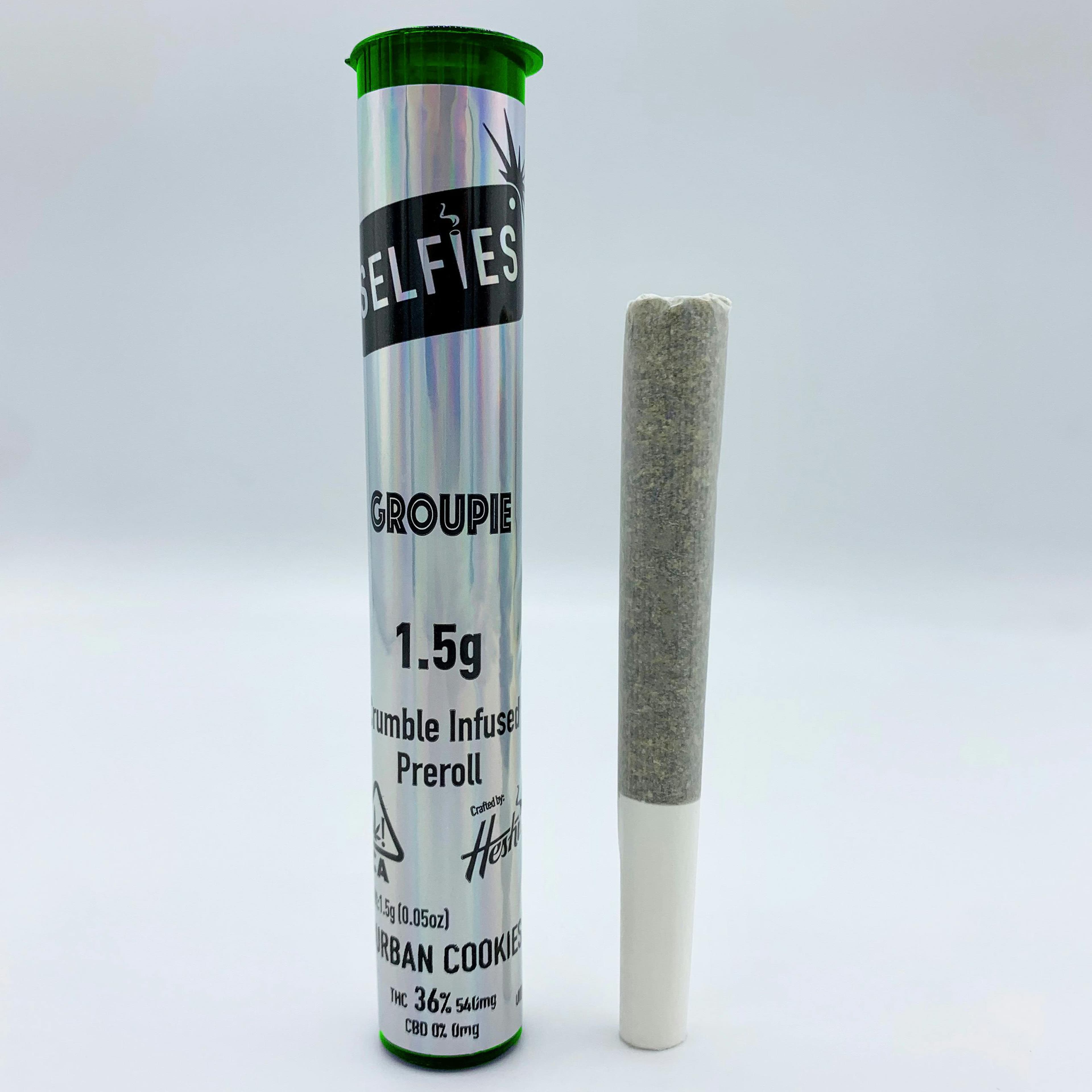Durban Cookies - Groupie Infused - Pre-Roll - SELFiES - 1.5g (Single) - $15.99 - Infused Pre-Rolls