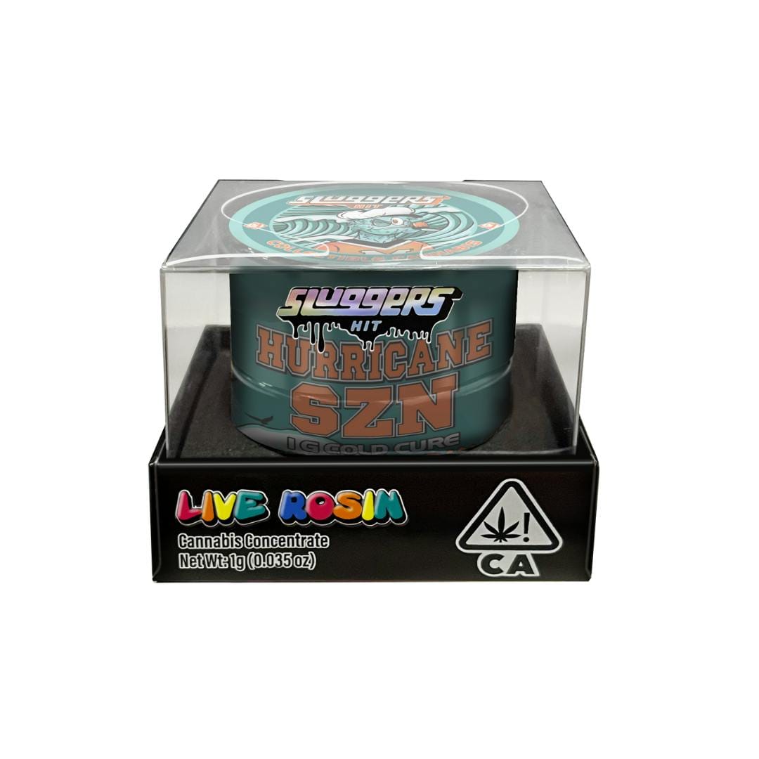 Hurricane SZN - Live Rosin - Sluggers Hit - Box - $34.99 - Concentrates