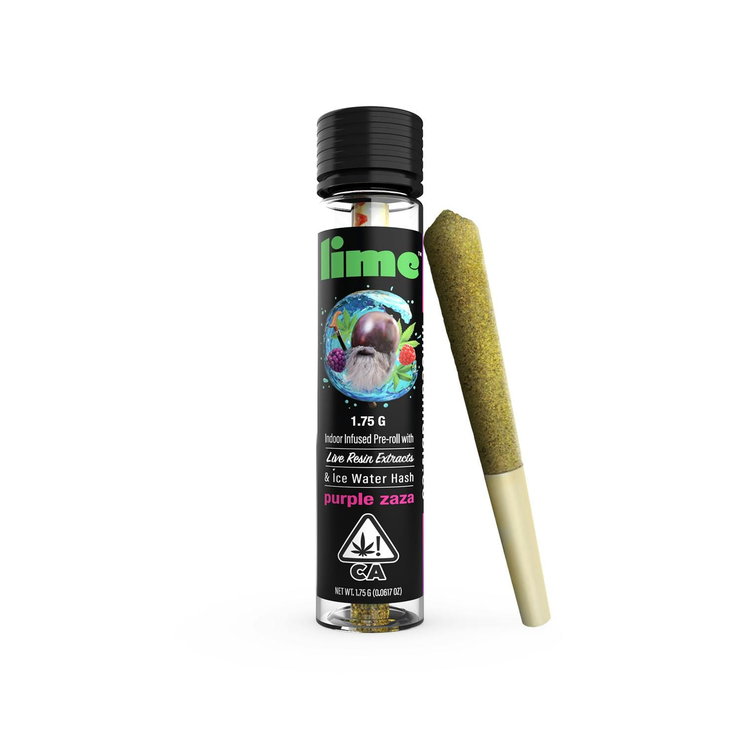 Lime — Purple Zaza