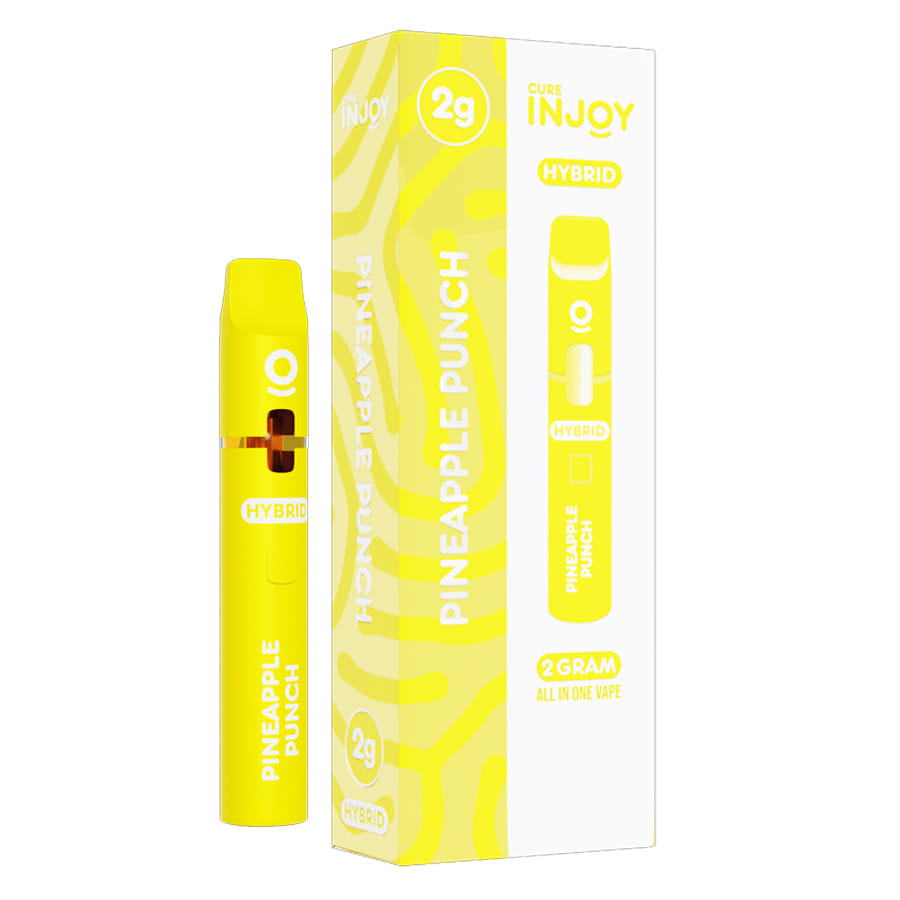 Pineapple Punch (H) 1g AIO - Cure Injoy - Pineapple Punch (H) - $22 - Vape Cartridge