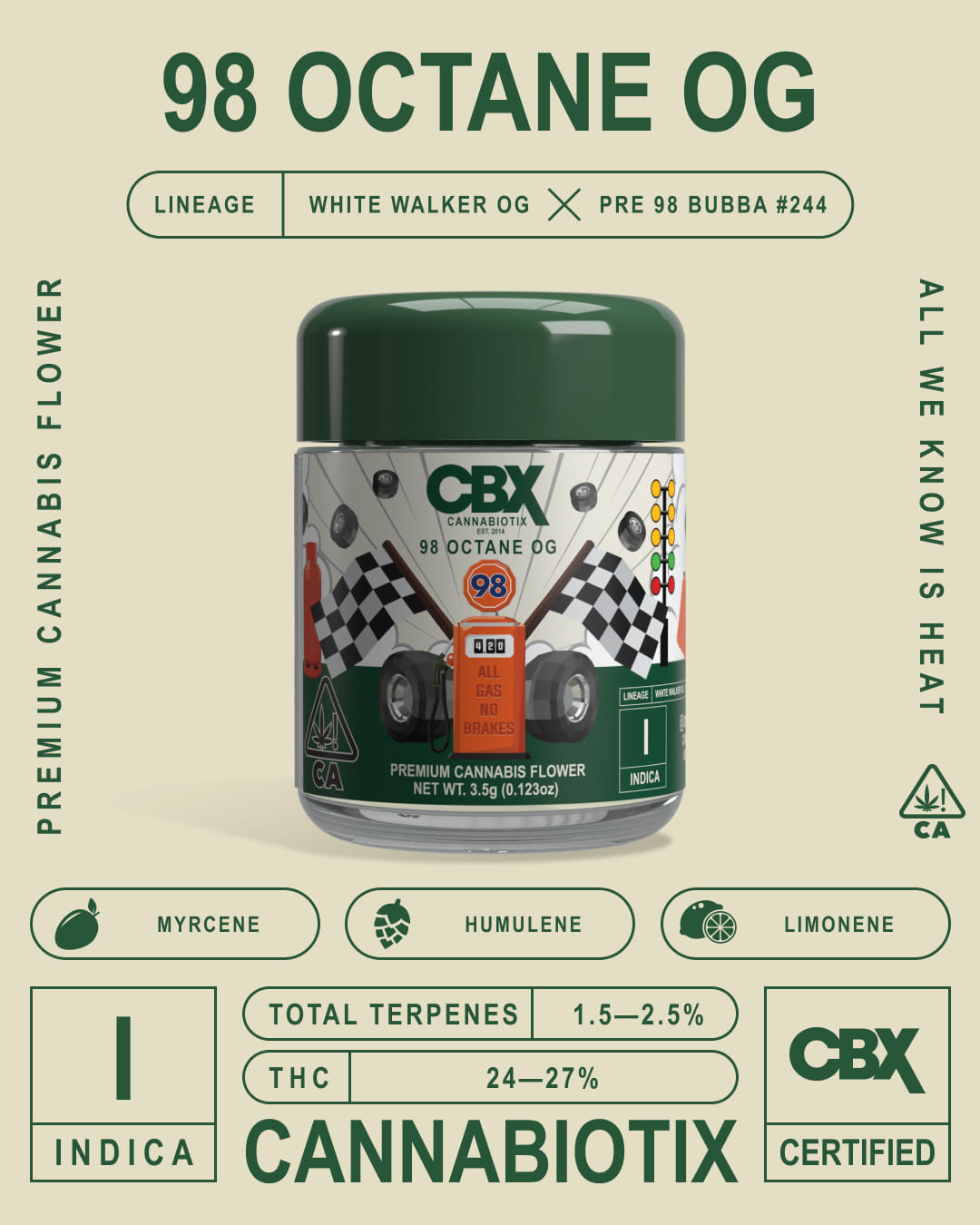 Cannabiotix: 98 Octane OG