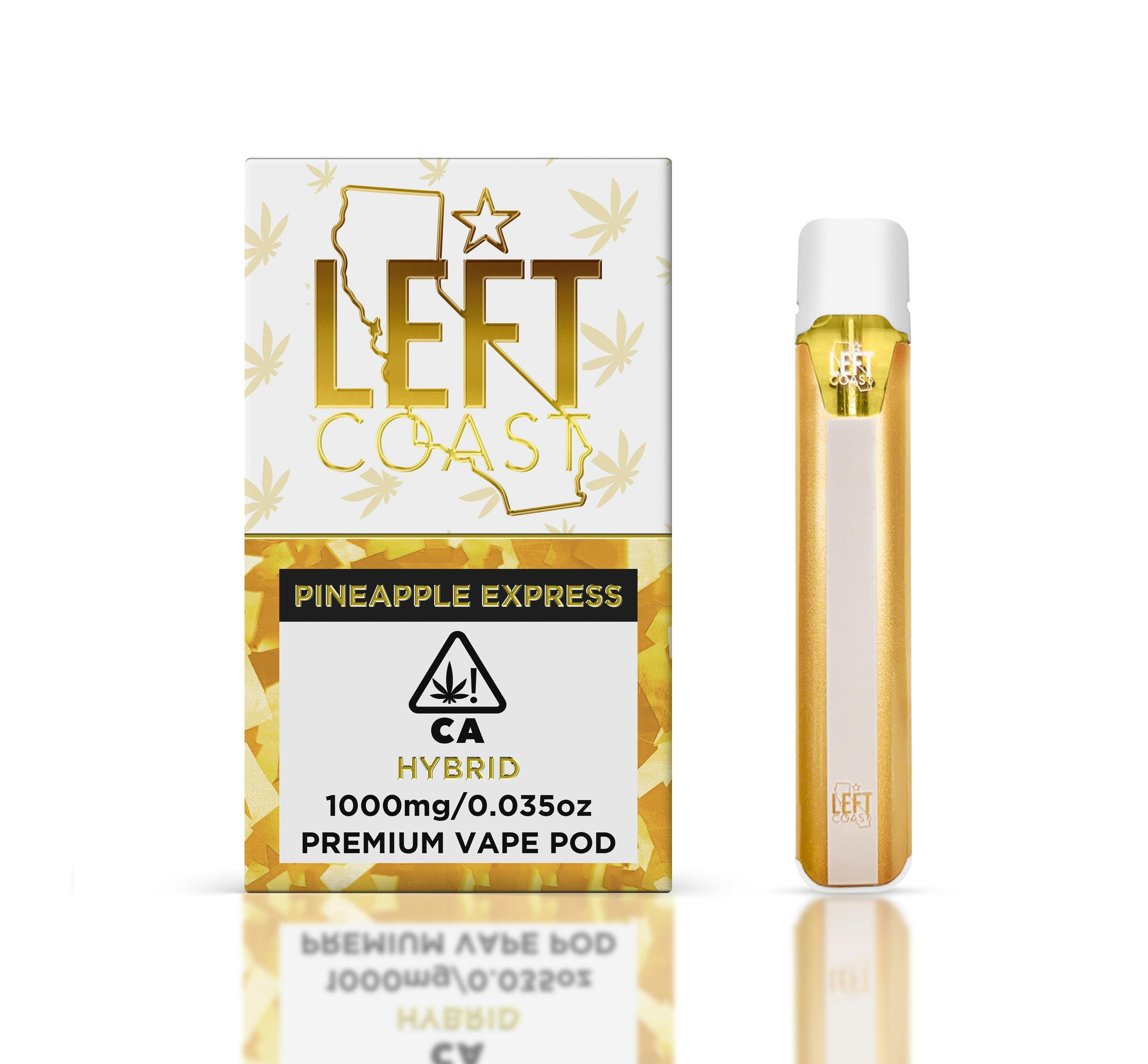Pineapple Express - Pod - LEFT COAST - One Gram - $21.99 - Pods (STIIIZY + PlugPlay + PAX + Left Coast)