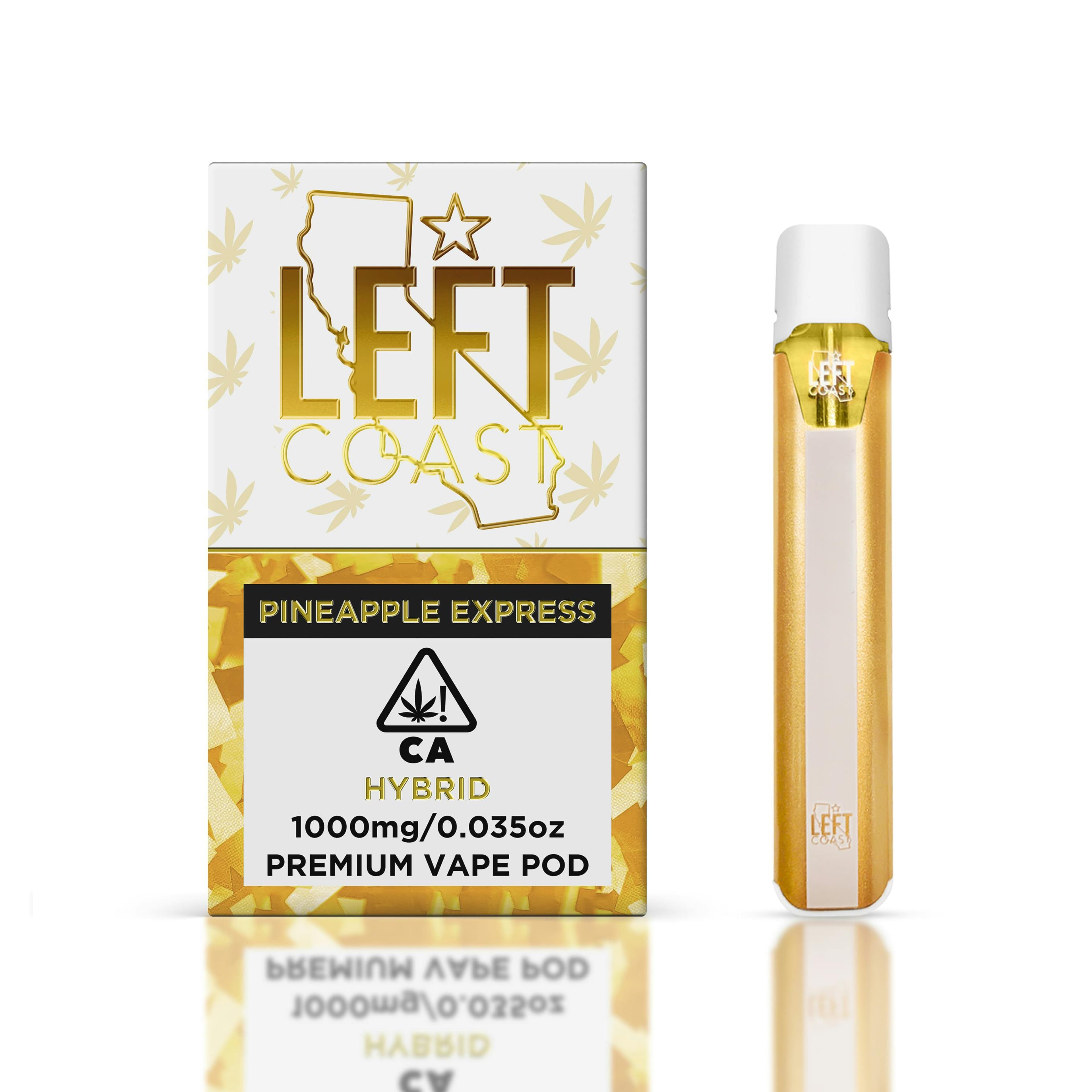 Pineapple Express - Pod - LEFT COAST - One Gram - $21.99 - Pods (STIIIZY + PlugPlay + PAX + Left Coast)