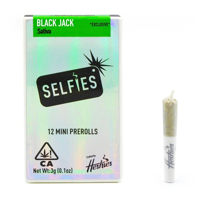 12 Pack Infused Mini Preroll (0.25g) | S | Black Jack
