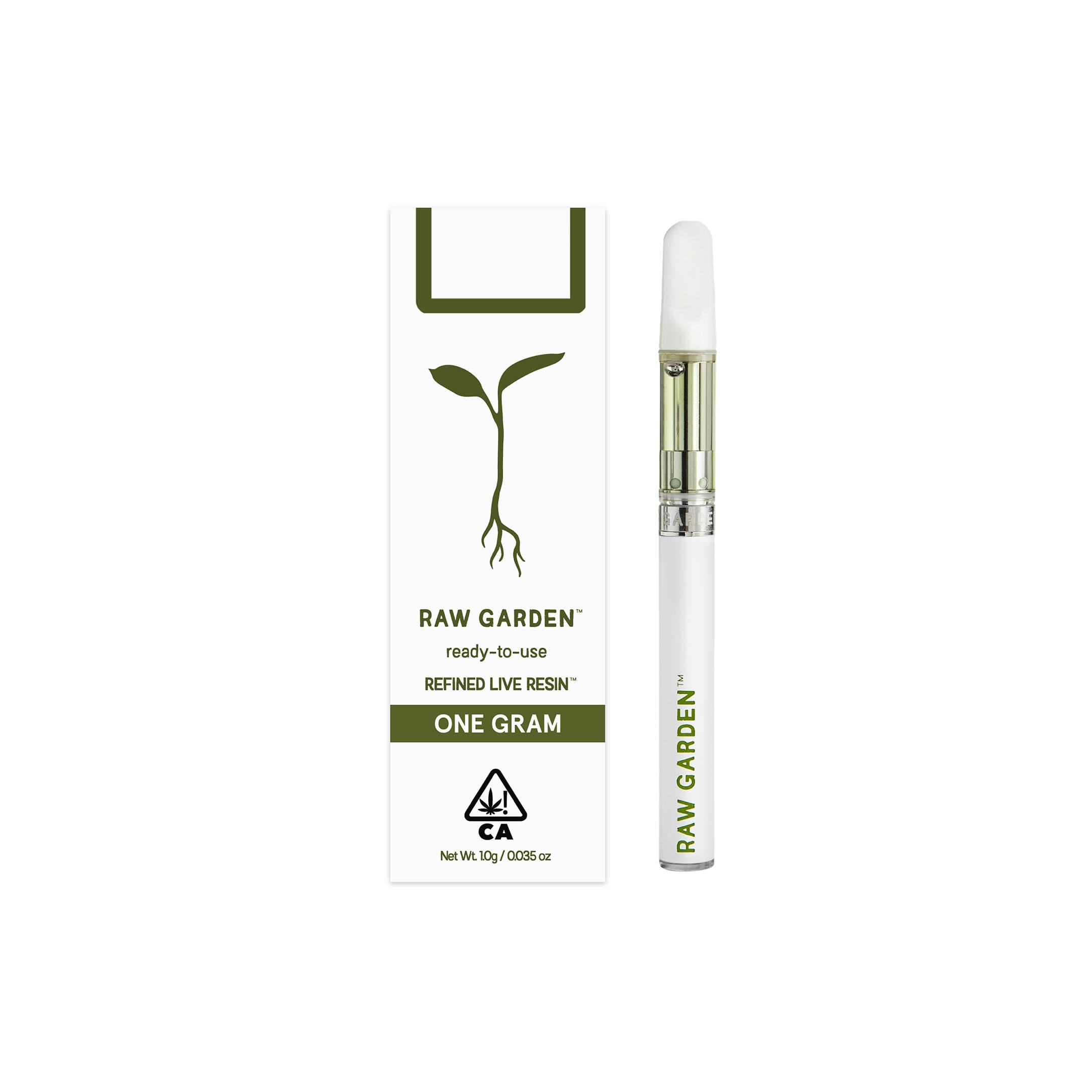 Kosher Chem 1.0G Ready-to-Use Refined Live Resin™ Pen - Raw Garden -  - $50.99 - Vape