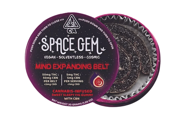 Space Gem Sweet Sleepy Fig Mind Expanding Belt Gummy