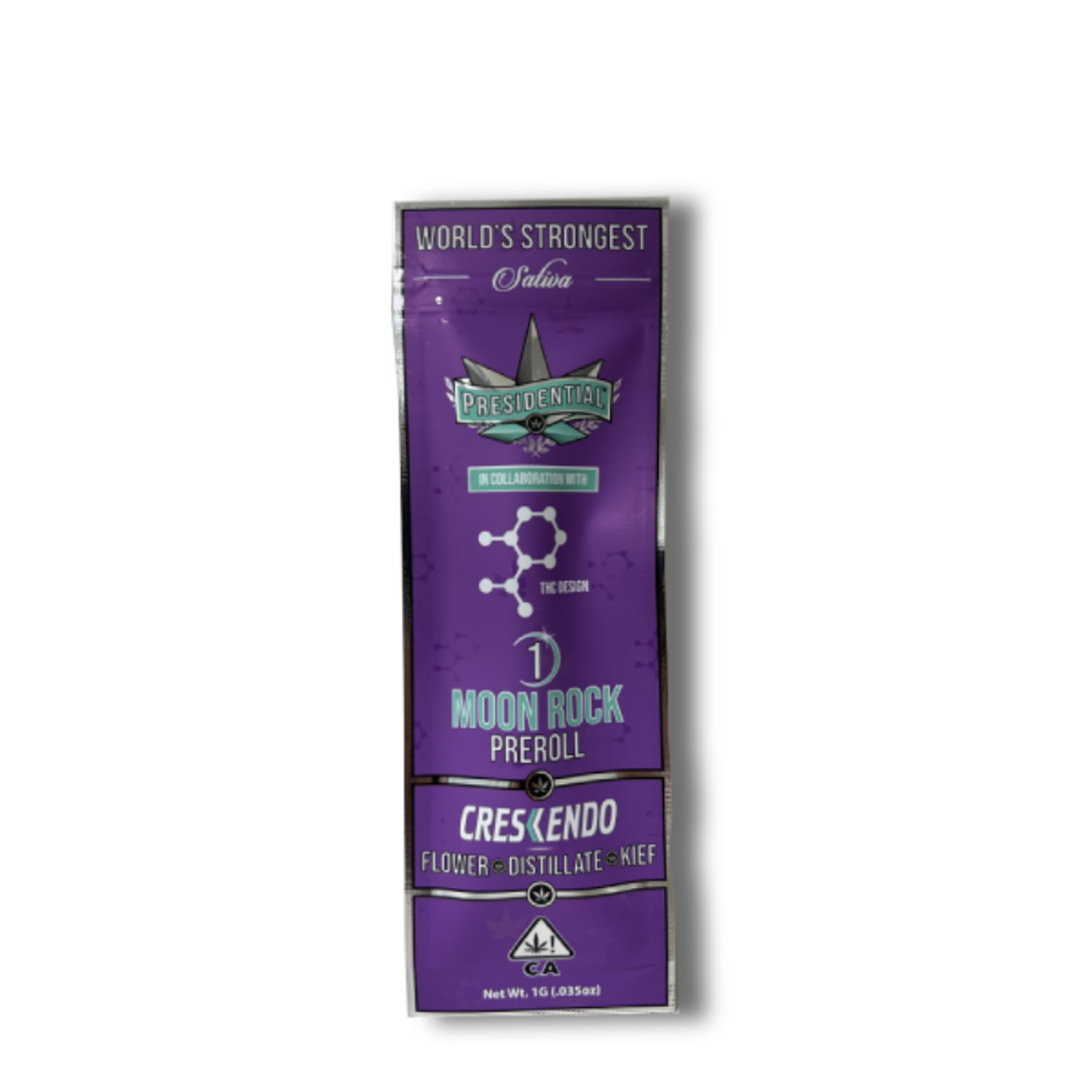 Crescendo 1G Infused Preroll - Presidential - - $10.72 - Pre-Rolls