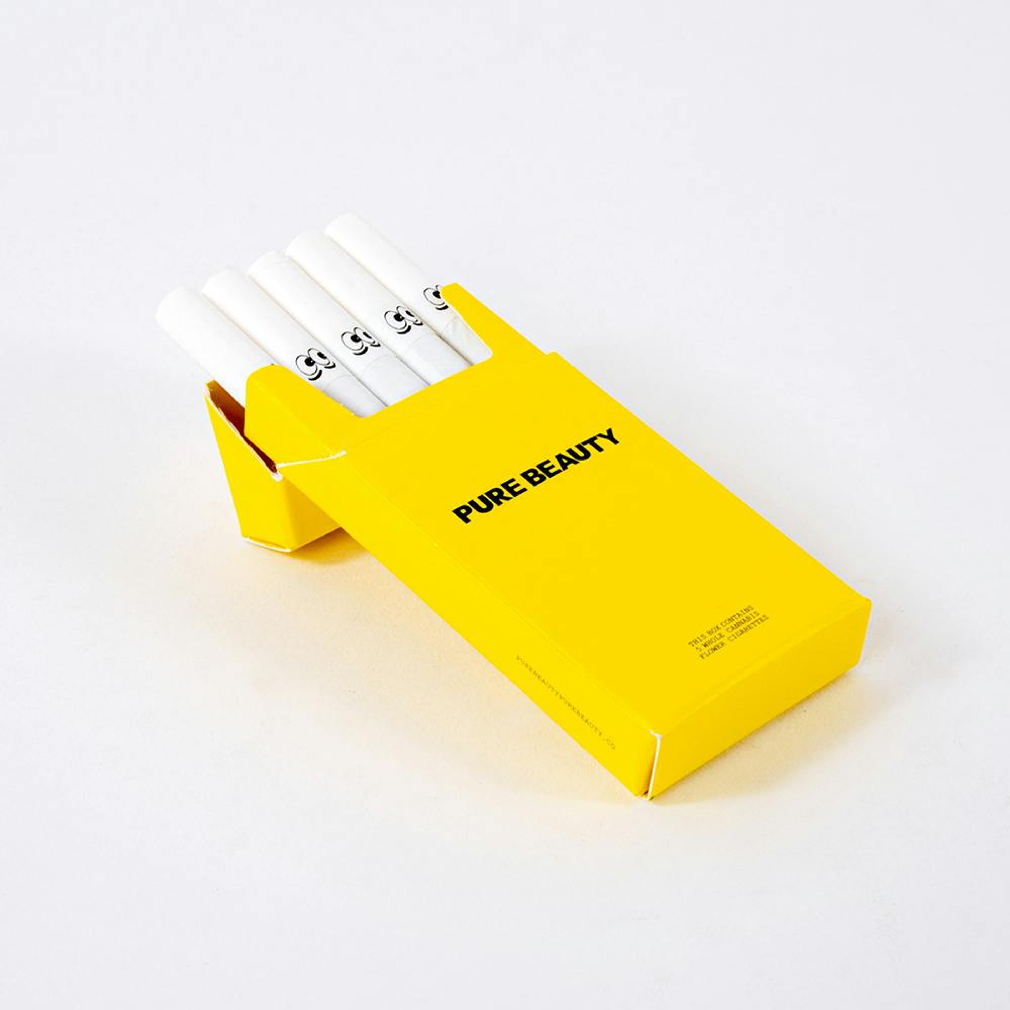 Sativa | Cannabis Cigarette 5pk (3.5g) | 100% Indoor Flower - Pure Beauty - - $55.99 - Preroll