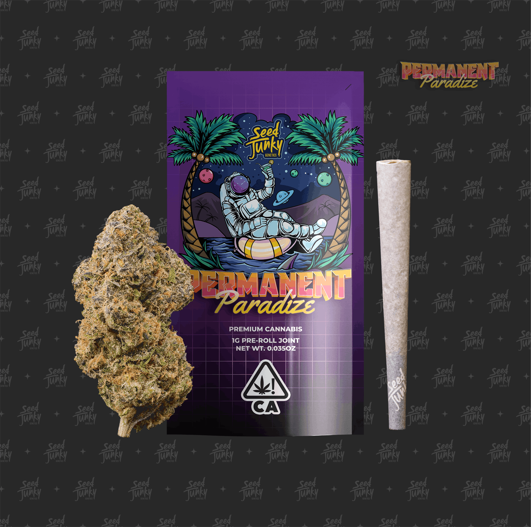 Permanent Paradize 1G Pre-Roll - Seed Junky -  - $12 - Preroll