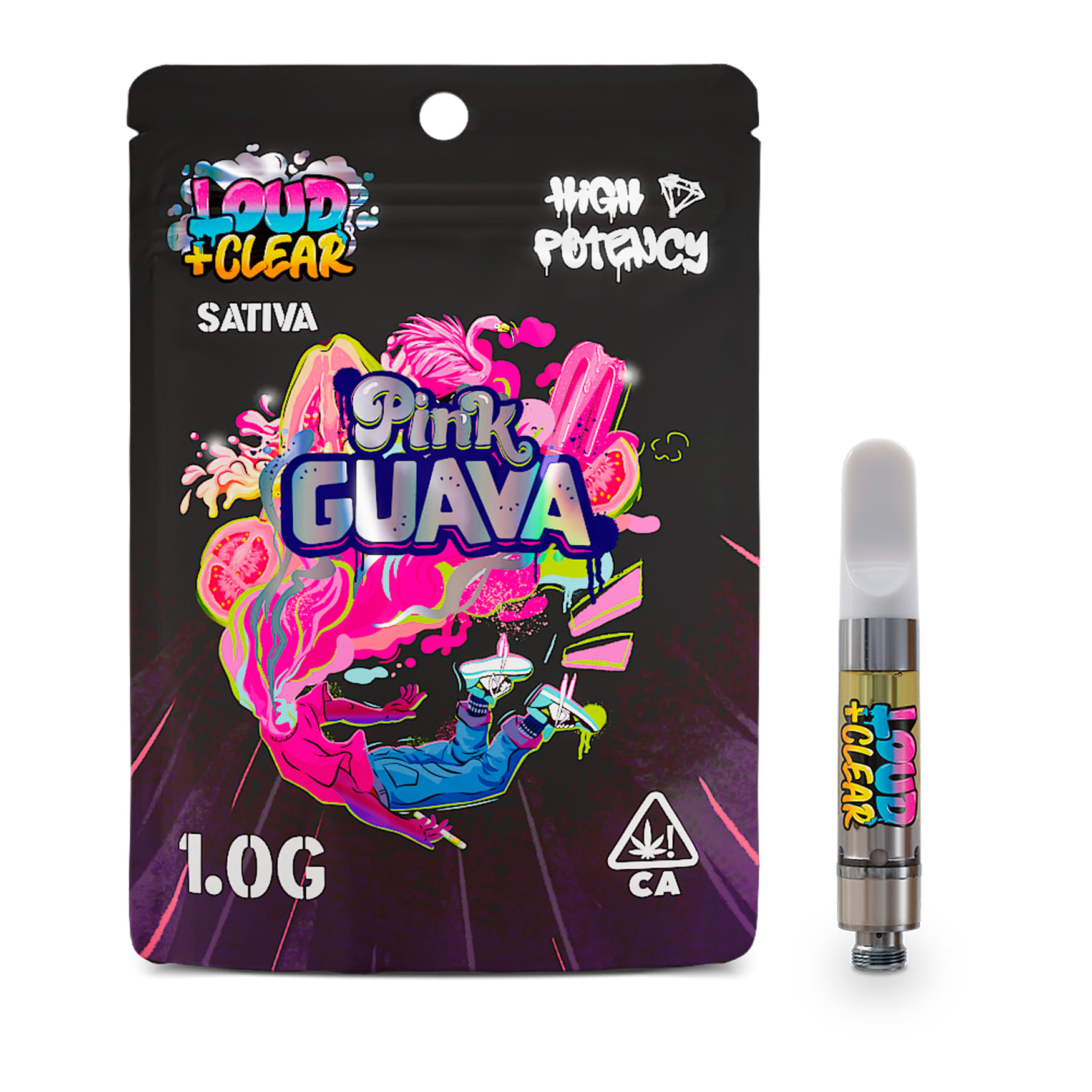 Pink Guava (S) 1g **SPECIAL PRICING** - Loud and Clear - Pink Guava (S) - $23 - Vape Cartridge