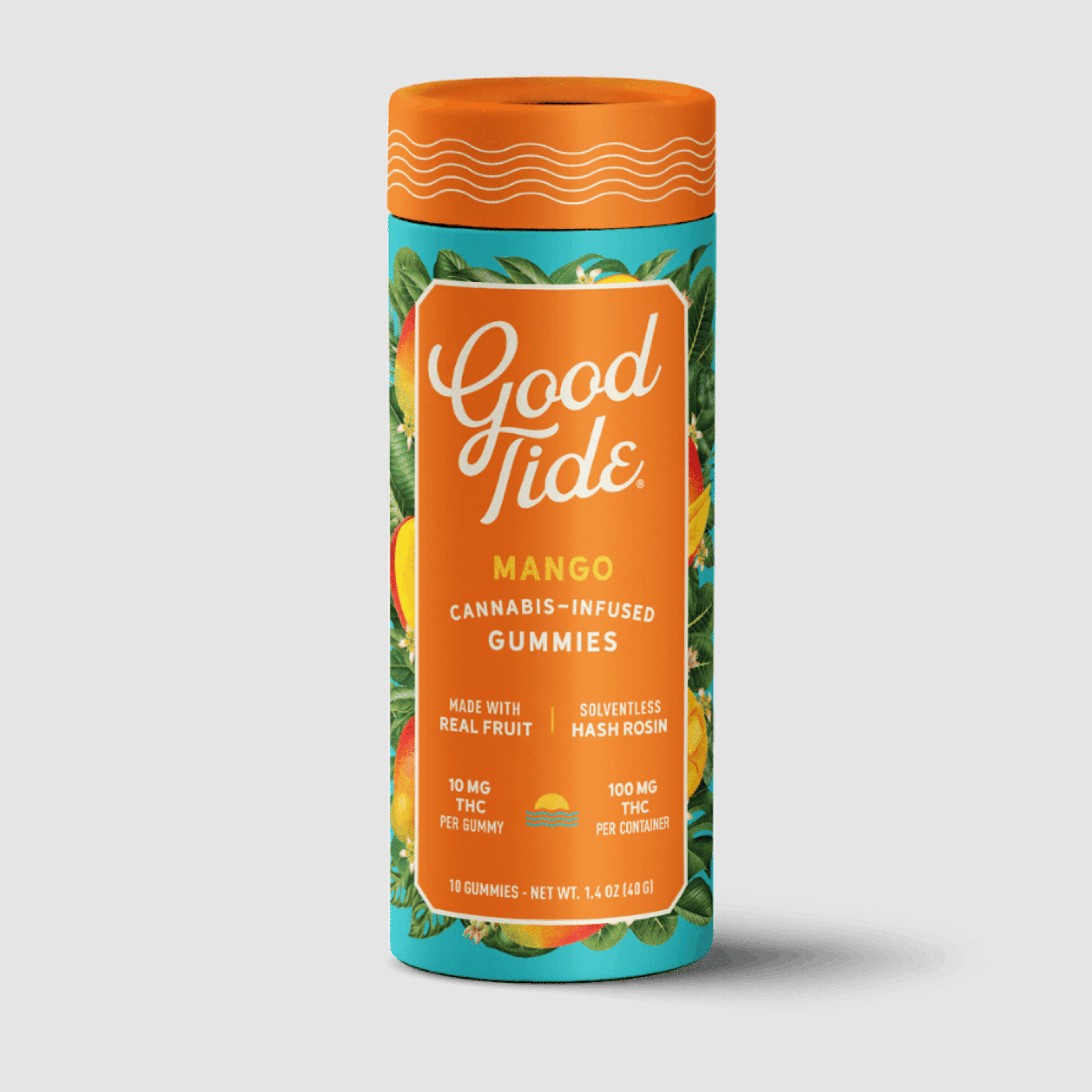 $27.76 Good Tide Mango Solventless Hash Rosin Gummies - Good Tide - - $19.99 - Edibles