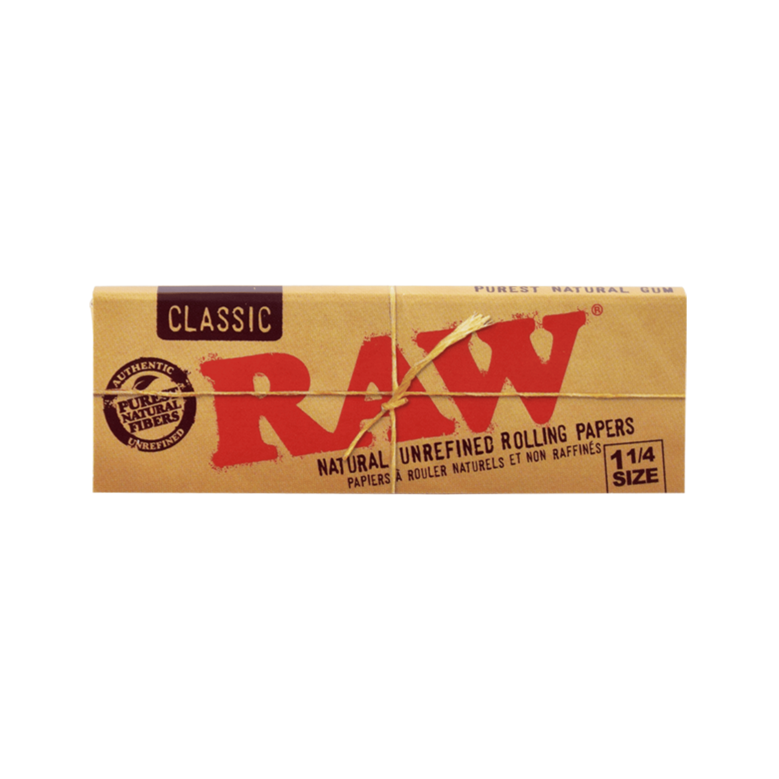 Papers | Raw: Classic Rolling Papers 1 1/4" - Raw -  - $2 - Paraphernalia