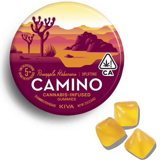Camino Pineapple Habanero "Uplifting" Gummies