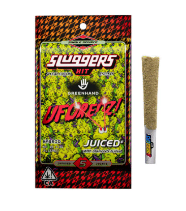 $49.98 - Sluggers Hit UFOreoz 5Pk Pre Rolls - Sluggers Hit -  - $36 - Pre-Rolls