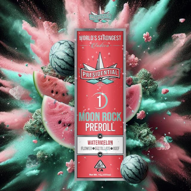 Presidential THC: Watermelon Moonrock
