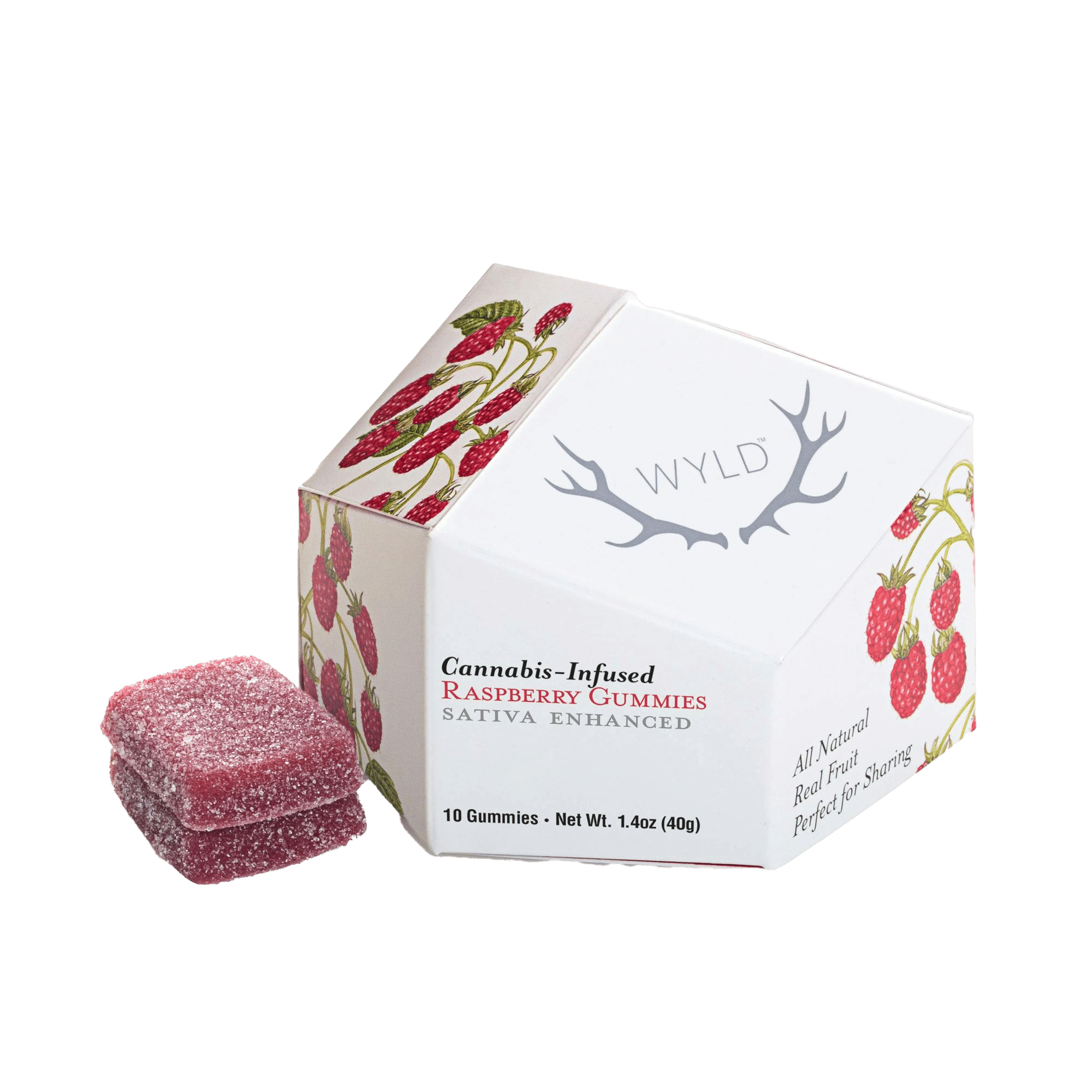 Raspberry Gummies - WYLD -  - $16.99 - Edibles