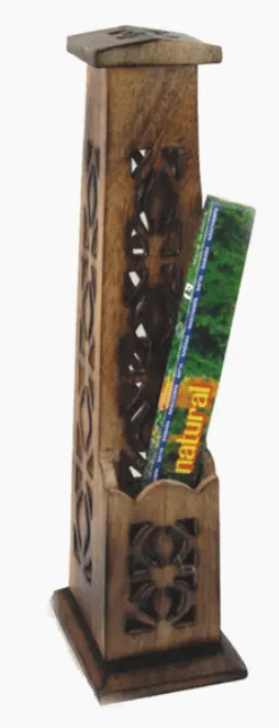 Wooden Tower Incense Burner -  - $11.99 - Maliboutique