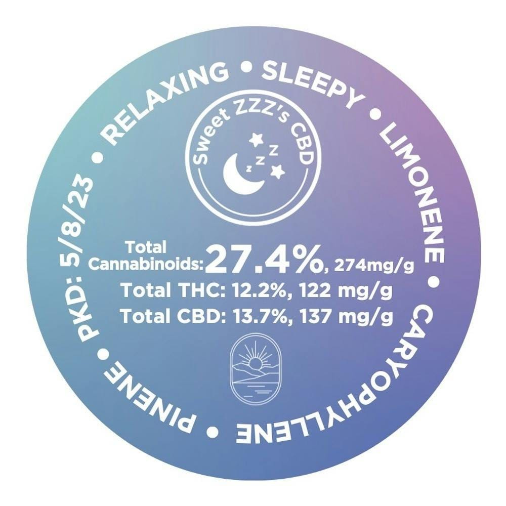 AUTUMN - Sweet ZZZ's CBD Flower - 3.5g - Autumn Brands - Jar - $40 - Flower