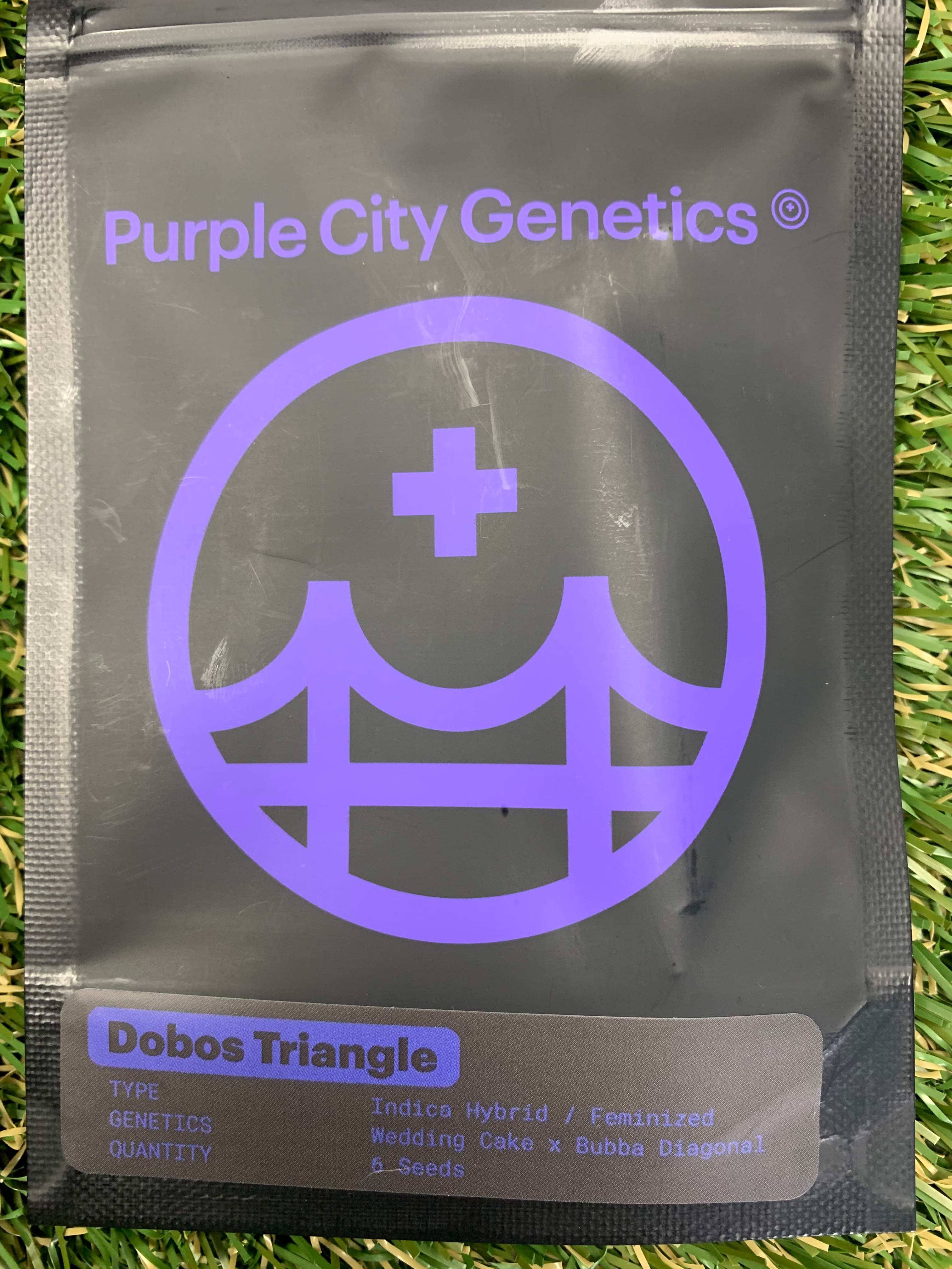 DOBOS TRIANGLE 6PK FEMINIZED SEEDS - Purple City Genetics -  - $120 - Seeds (each)