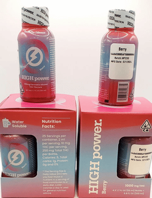 Berry Power Syrup 4PK 1000mg Beverage