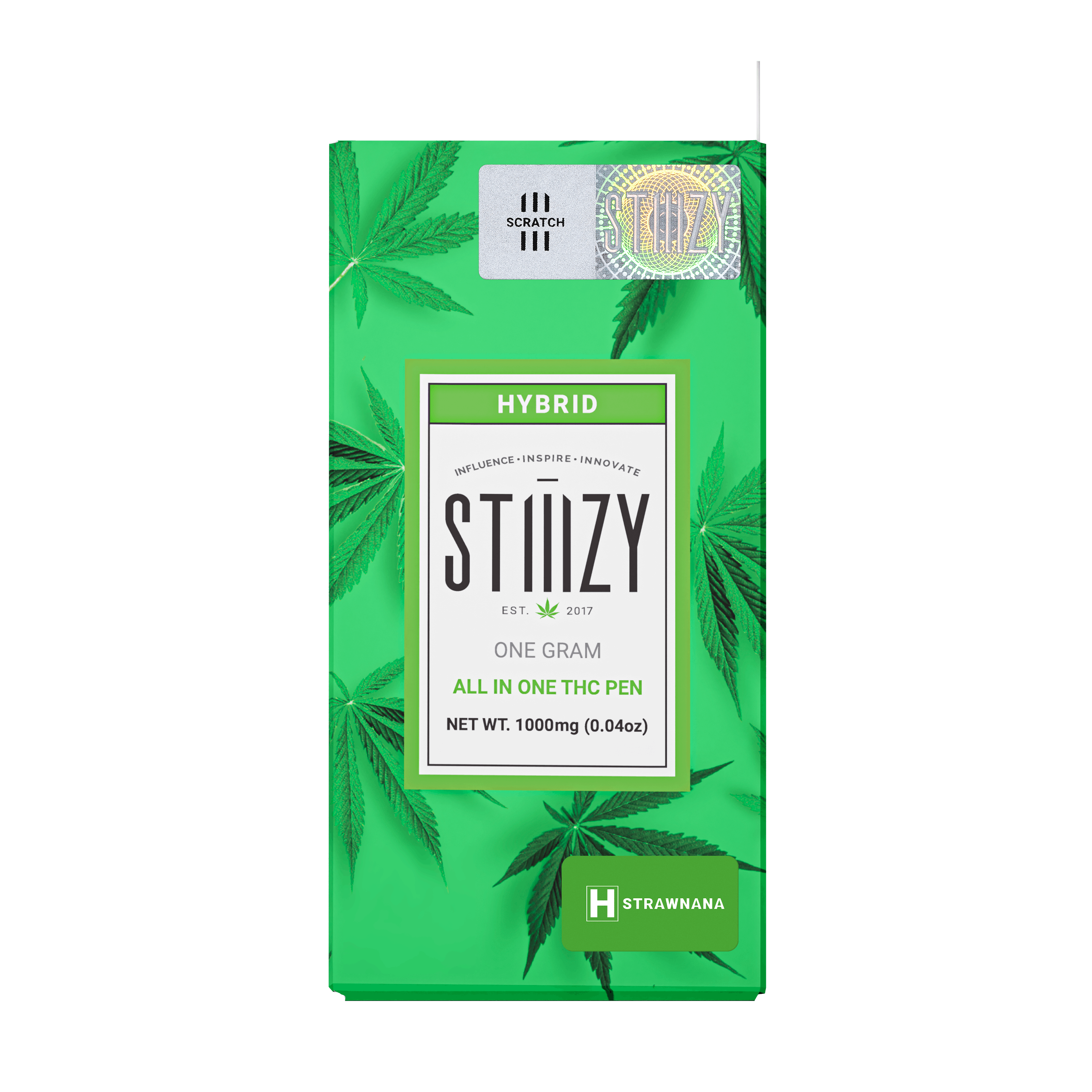 STIIIZY AIO | 1g Strawnana - Hybrid - STIIIZY -  - $25.50 - All-In-Ones