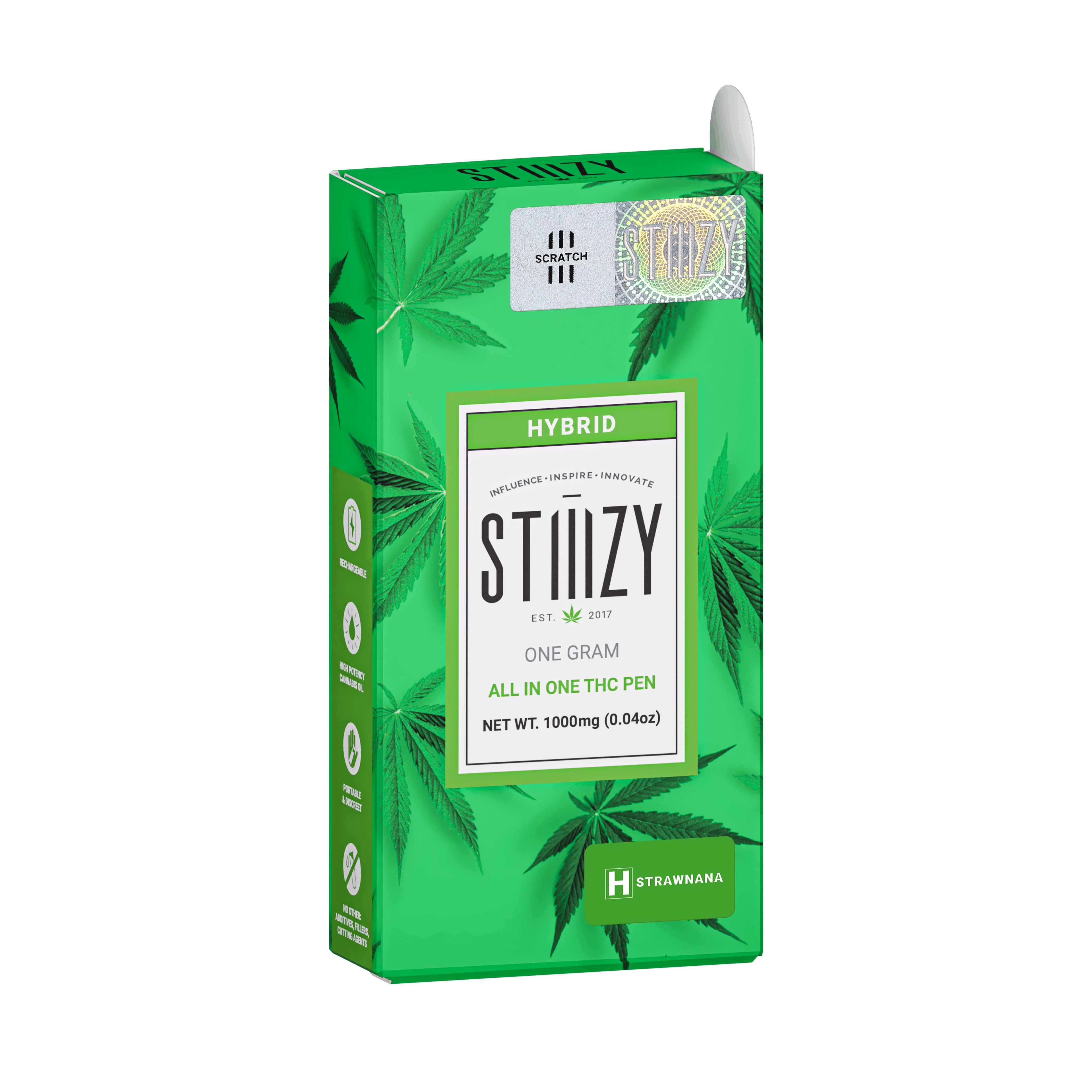STIIIZY AIO | 1g Strawnana - Hybrid - STIIIZY - - $25.50 - All-In-Ones
