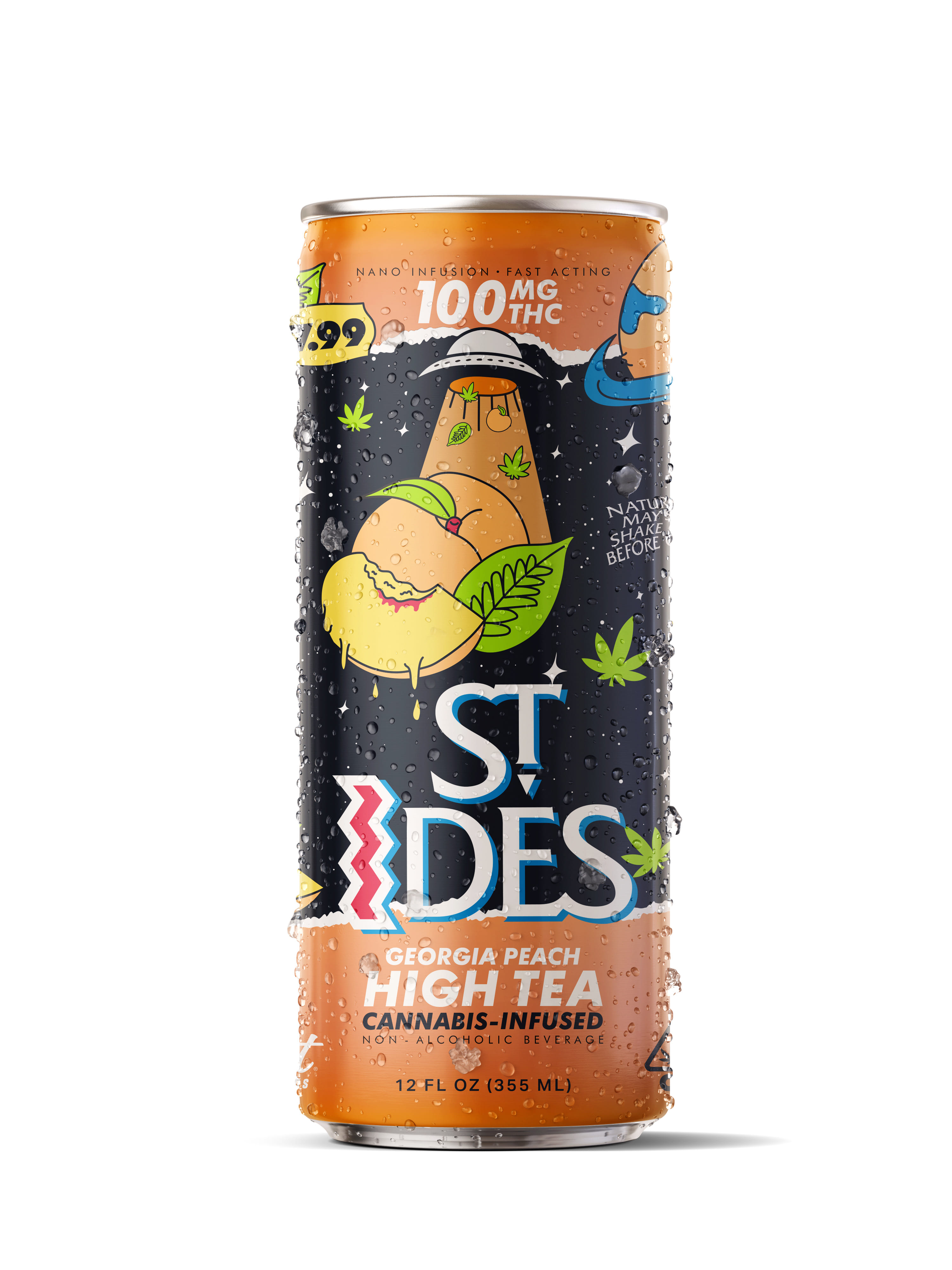Georgia Peach High Tea - St. Ides - Georgia Peach - $8 - Drinks