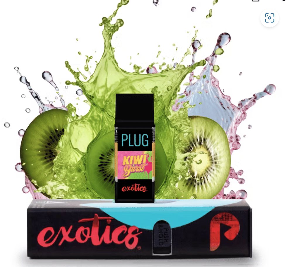 EXOTICS: Kiwi Burst 1G Pod - PLUGplay -  - $24.75 - Cartridges