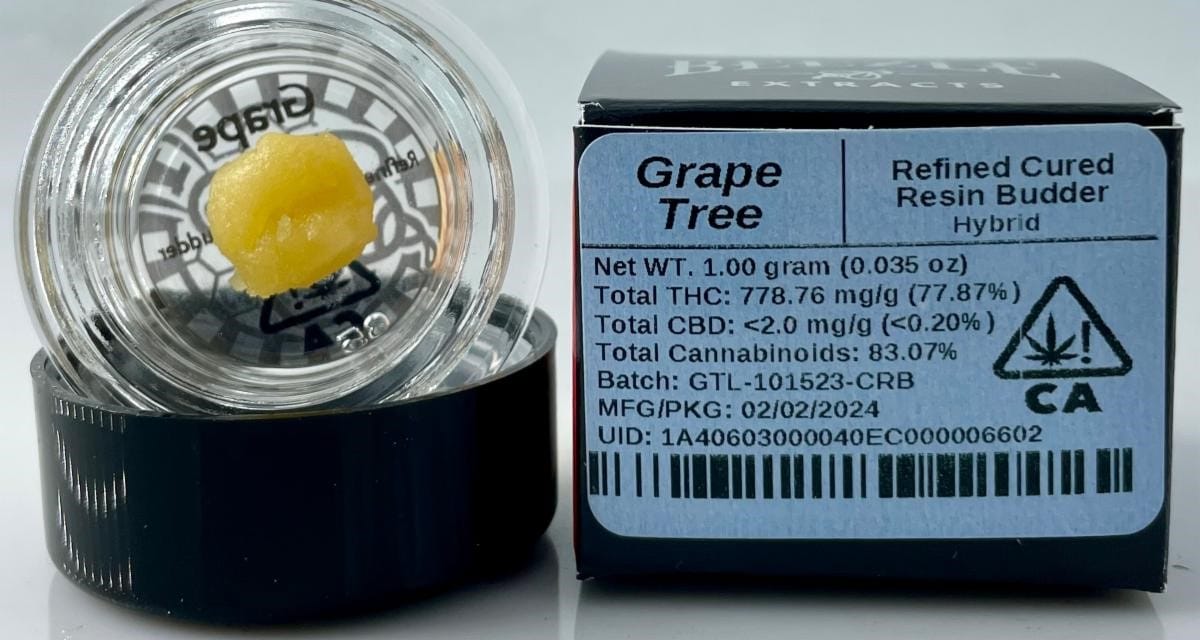 Refined Cured Resin Budder - Beezle - Sour Tangie (S) - $18 - Concentrates