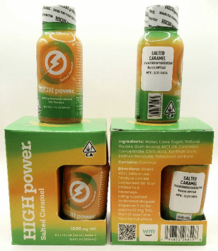 Salted Caramel 4PK 1000MG Beverages - HIGH power -  - $29.70 - Tincture
