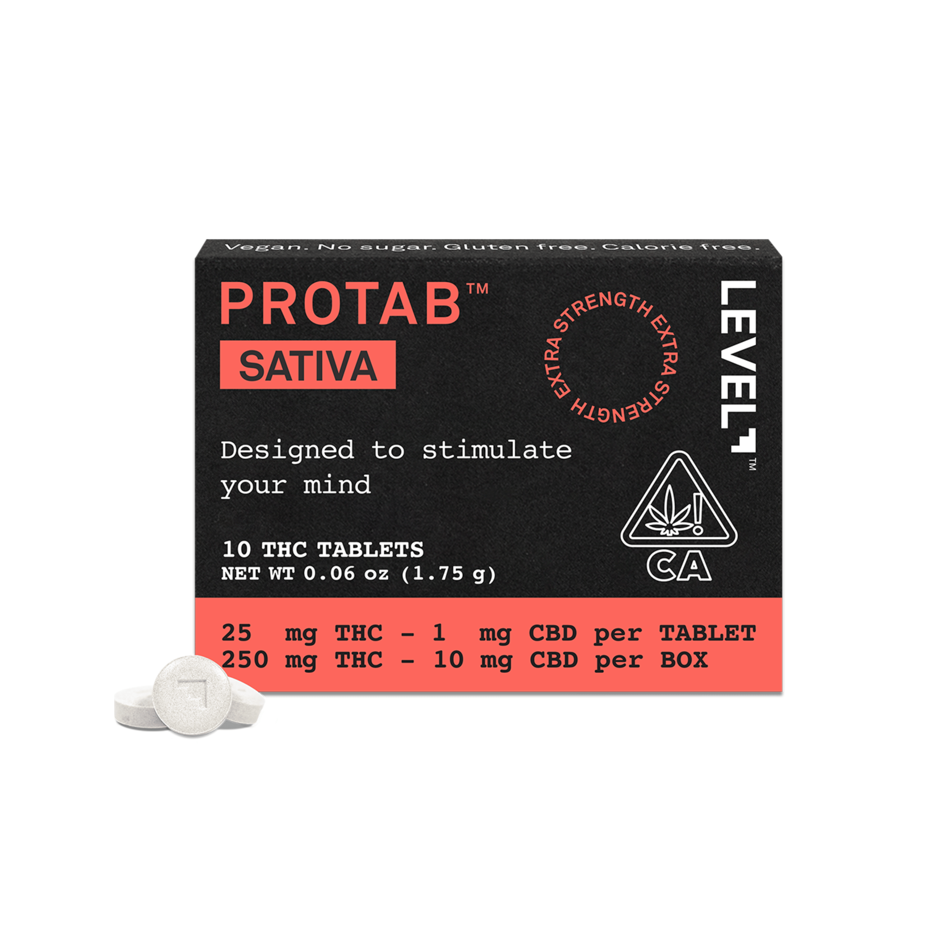 Sativa Protabs - 250mg - Level -  - $26 - Capsules/Tablets