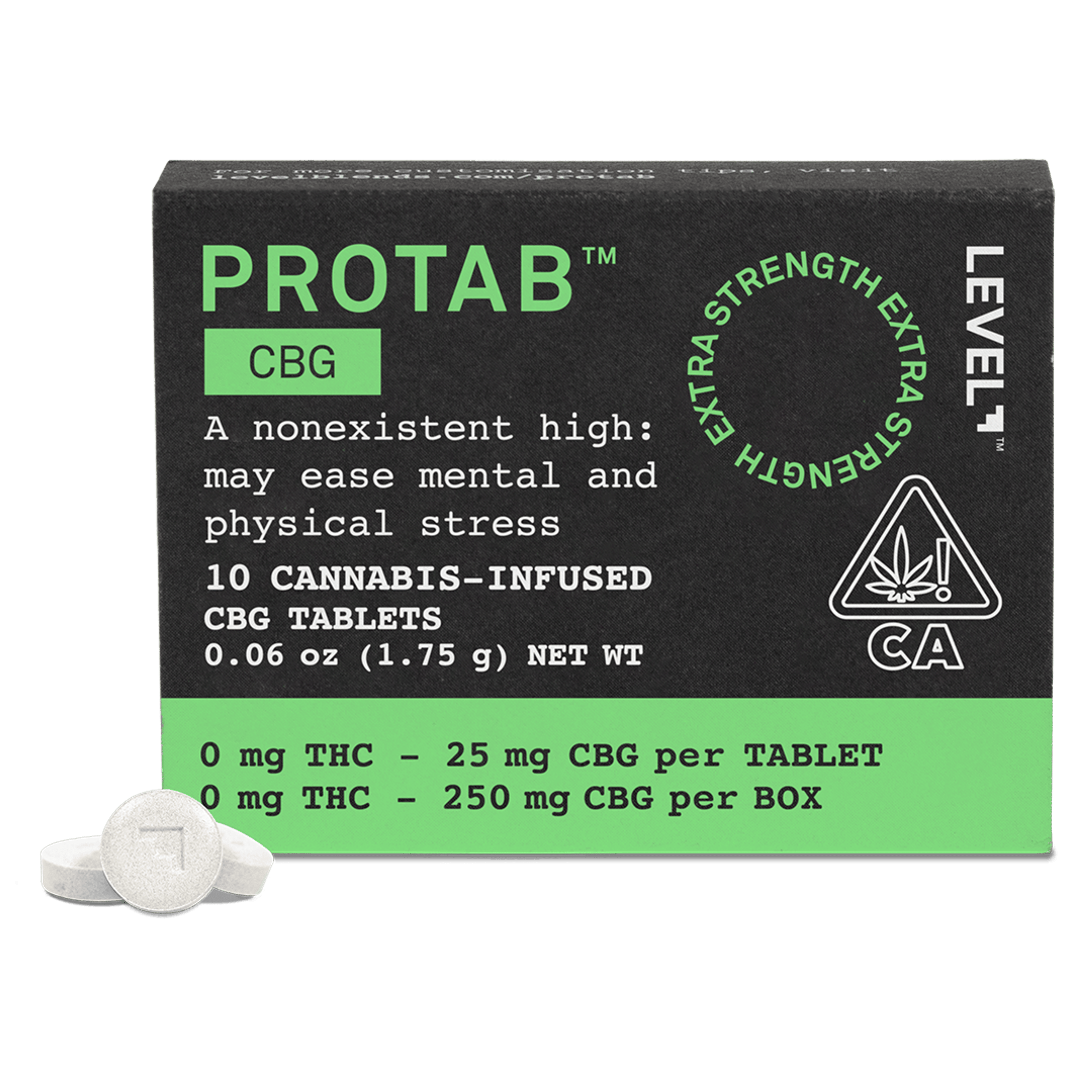 CBG Protab - Level - 10 Capsules - $29.99 - Capsules & Tablets