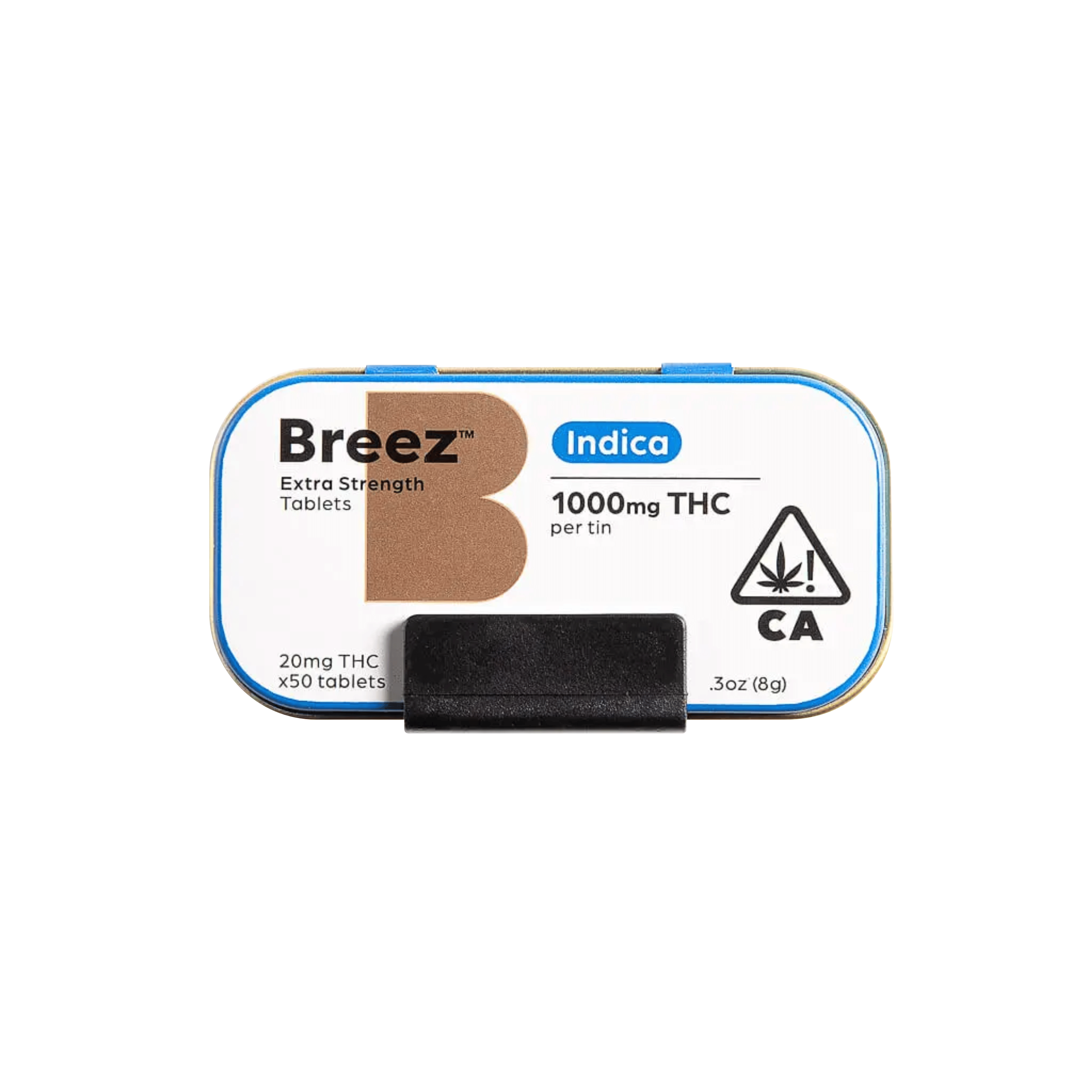Indica Extra-Strength Tablets - 1000mg THC - Breez - - $55 - Capsules/Tablets