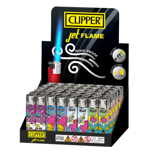 Jet Flame Clipper Lighter - Clipper -  - $2 - Non-Cannabis