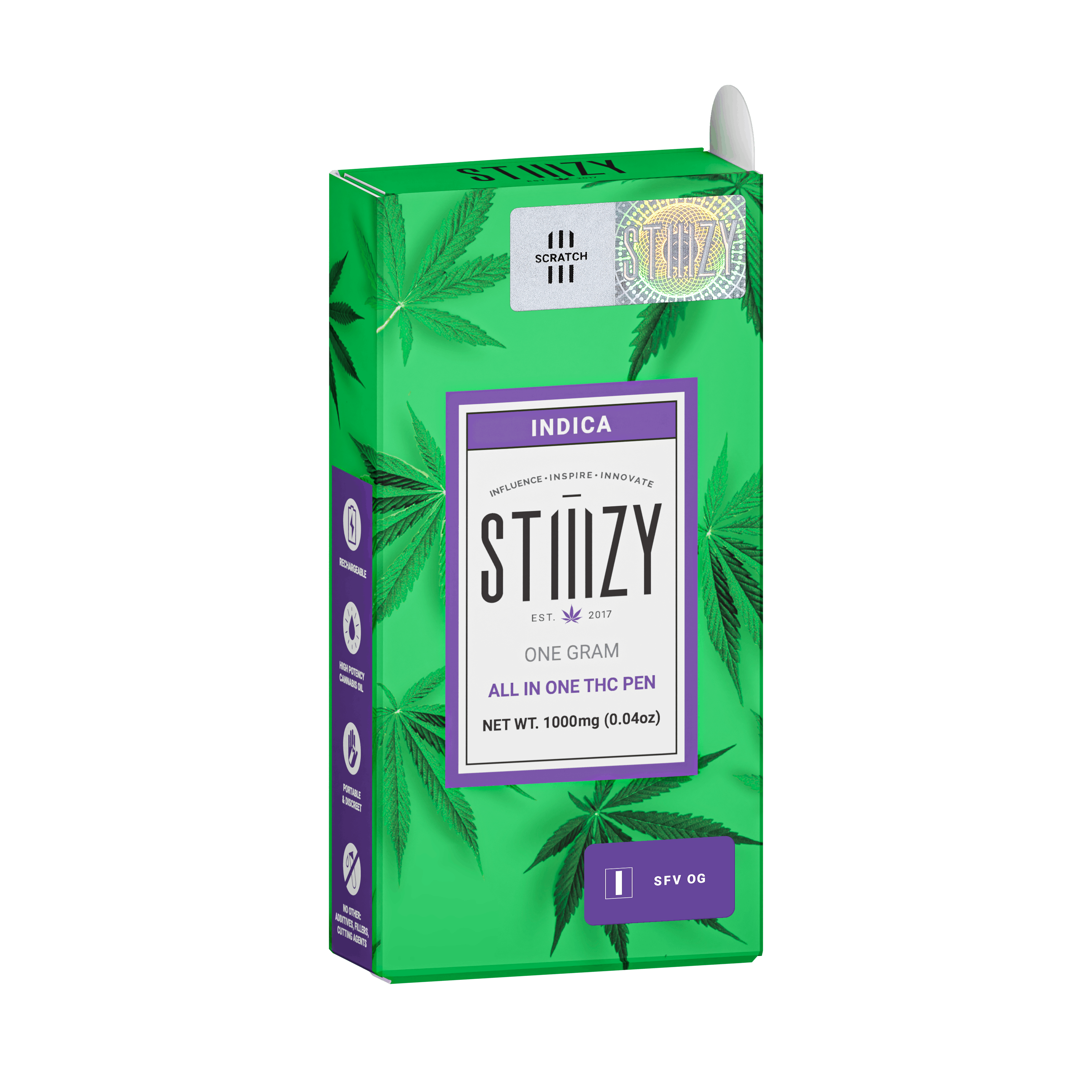 STIIIZY AIO | 1g SFV OG - Indica - STIIIZY -  - $25.50 - All-In-Ones