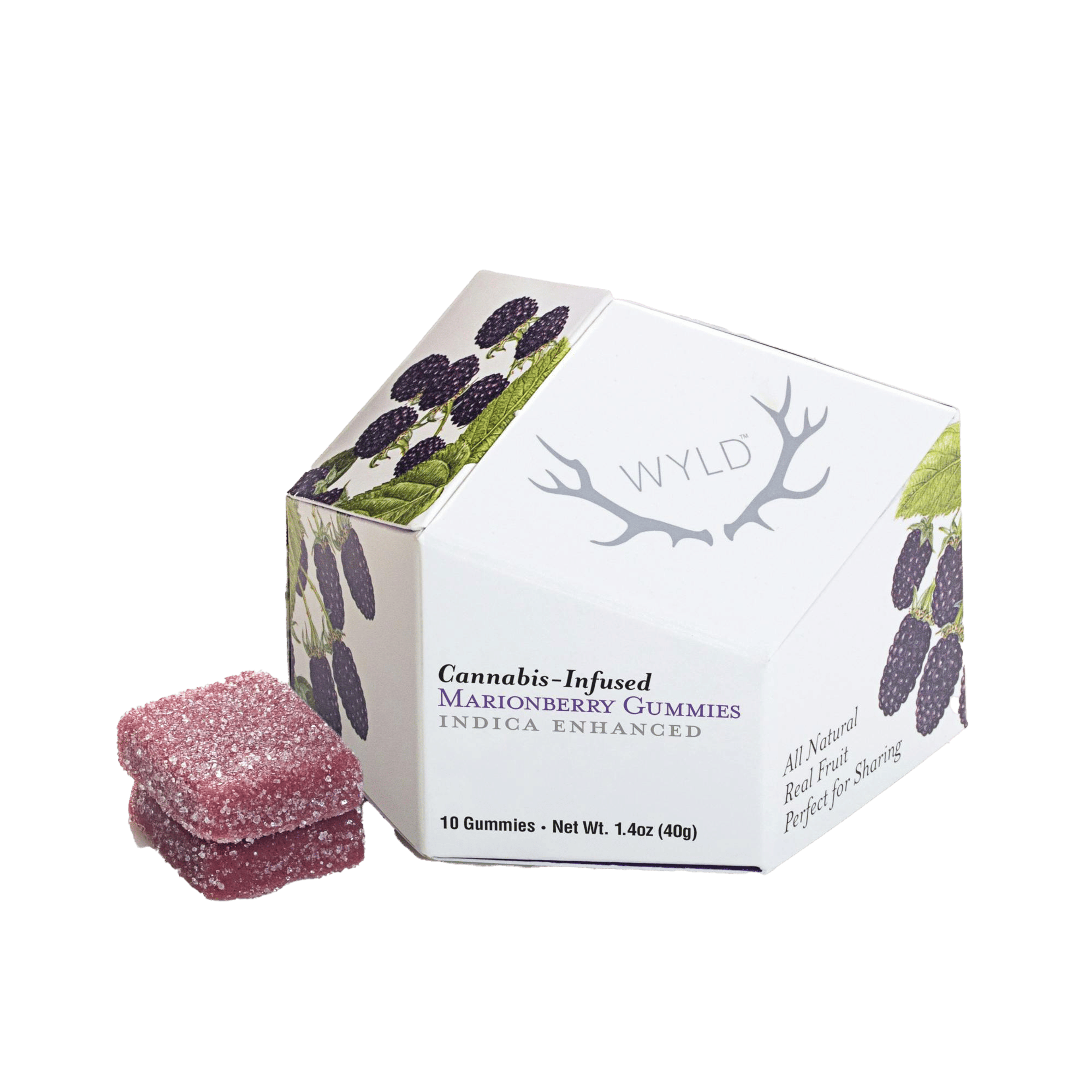 Marionberry Gummies - WYLD - 10 pieces - $16.99 - Edibles