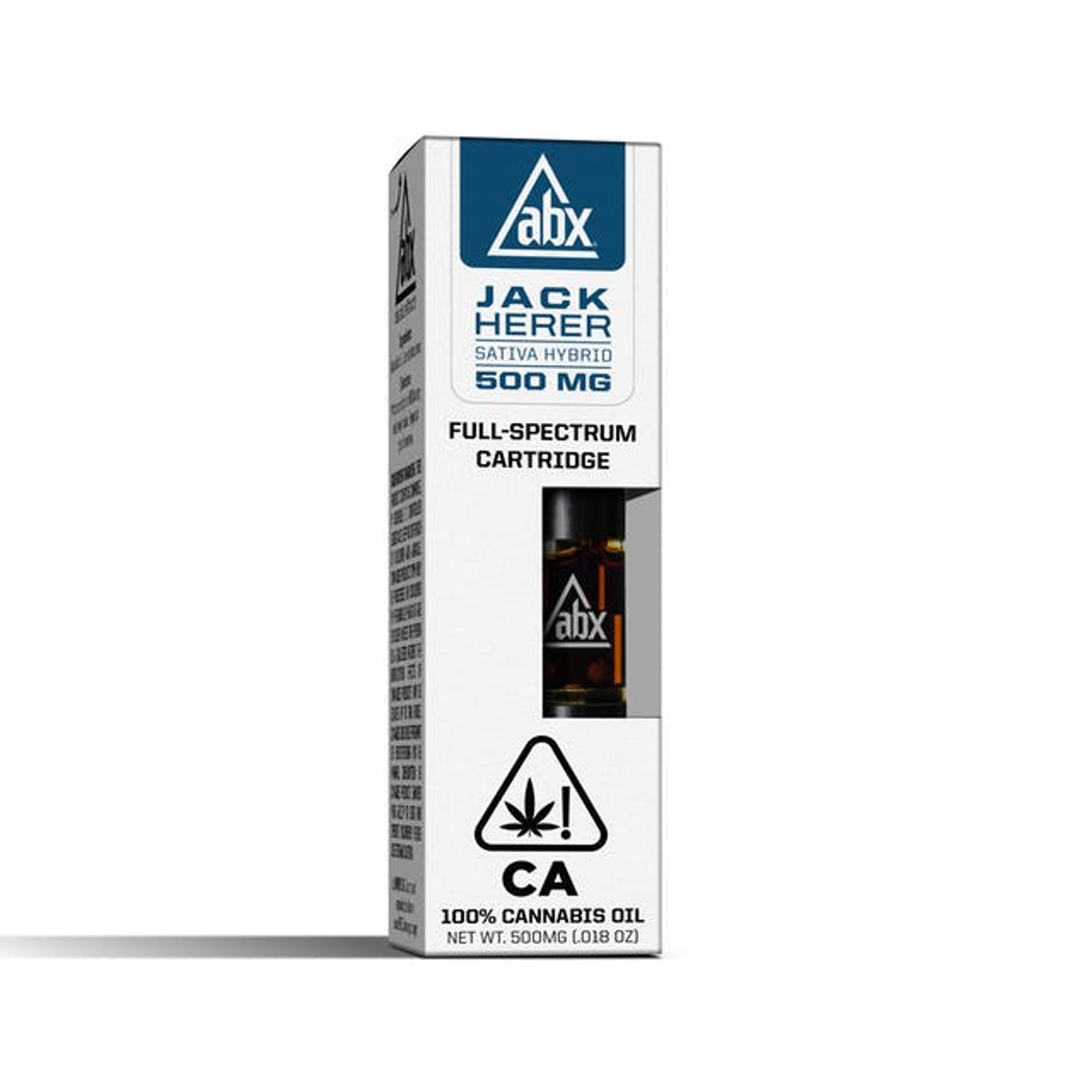Jack Herer - 1g Full Spectrum Cartridge - Absolute Extracts (ABX) - Full Gram Sativa - $35 - 510 Cartridges