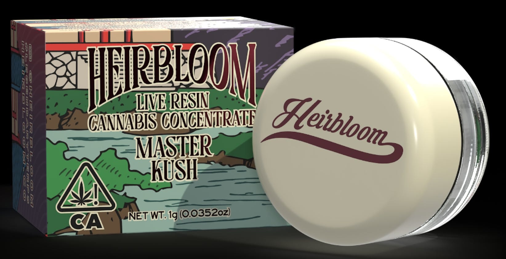 Heirbloom: Master Kush (I) Terp Sugar - 1g - Cannabiotix (CBX) -  - $26 - Concentrates