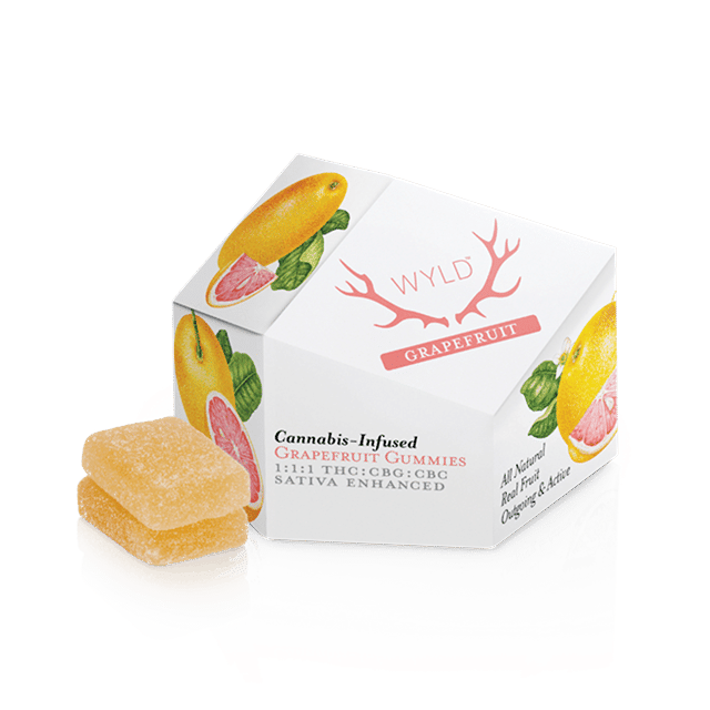Grapefruit 1:1:1 CBG:CBC Gummies