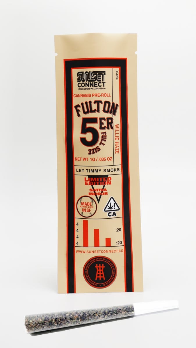 WILLIE HAZE 1G - SUNSET CONNECT -  - $4.19 - Pre-Roll Flower